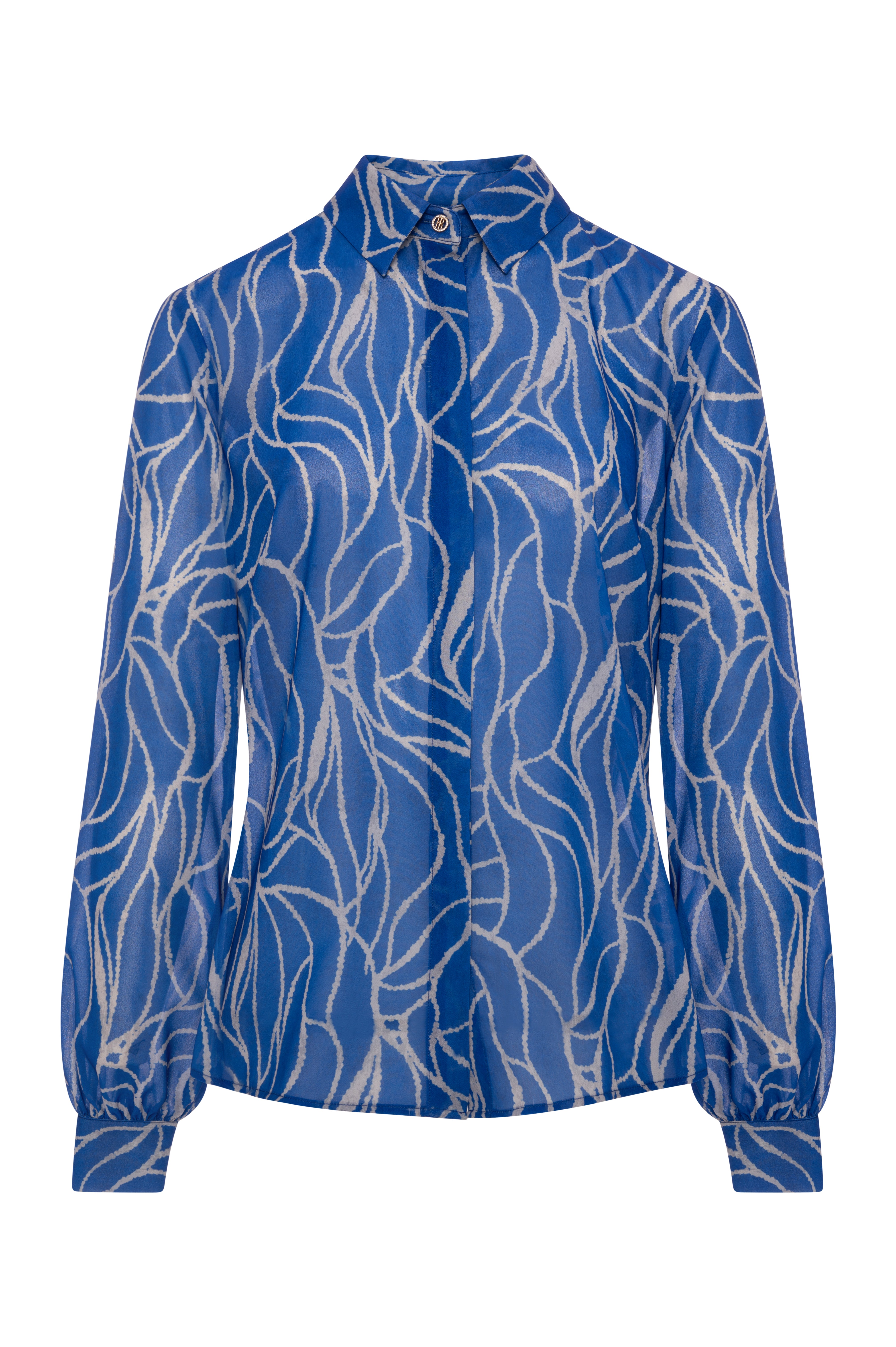 Camicia regular in fantasia FRACOMINA — immagine 5 di 6