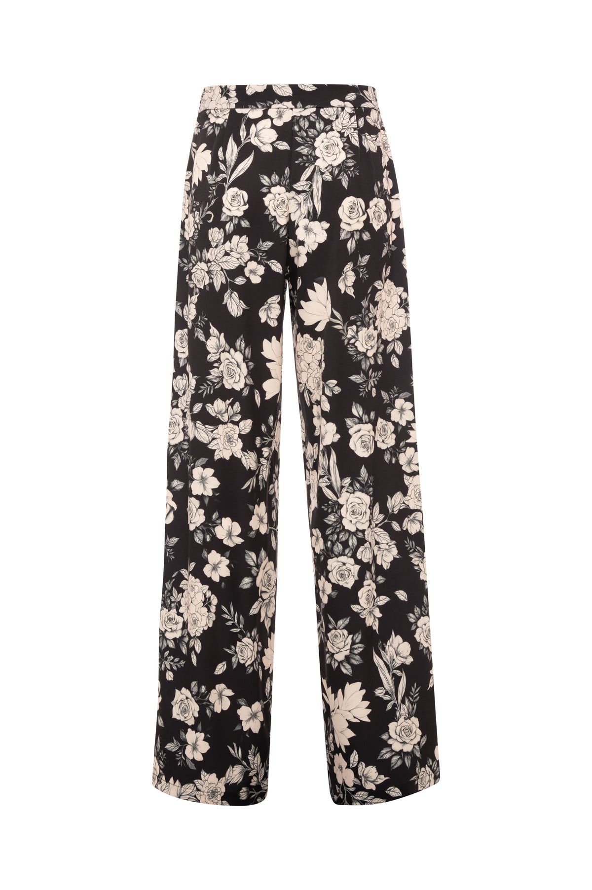 Pantalone wide a palazzo in fantasia floreale FQ26WV3009W476K2-KE1 Fracomina