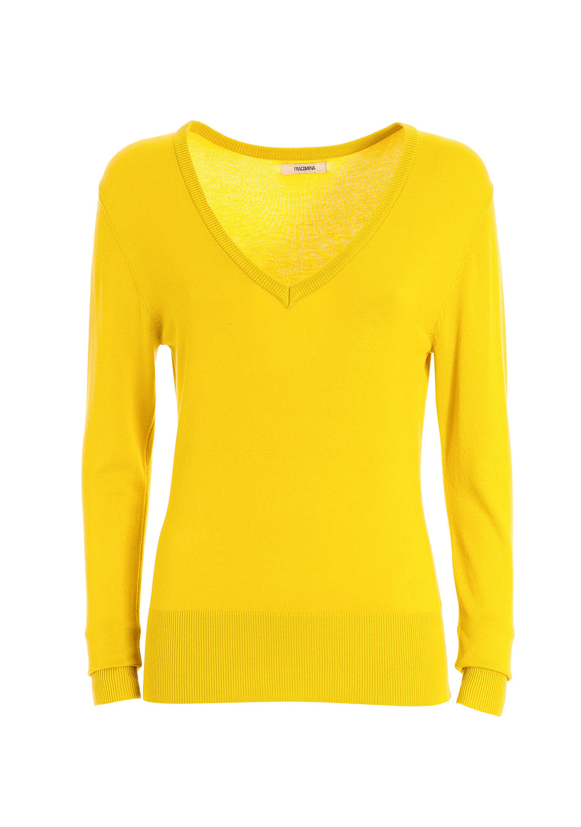 Maglia regular con scollo a V