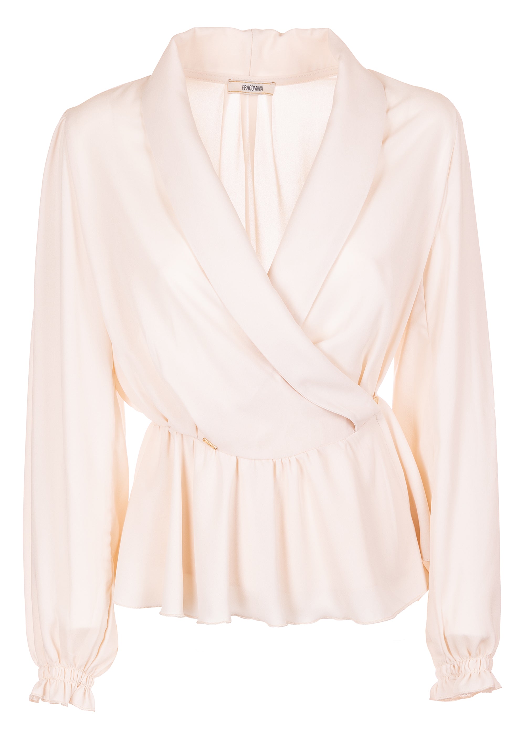 Blusa regular in crèpe FR23WT1029W41201 Fracomina