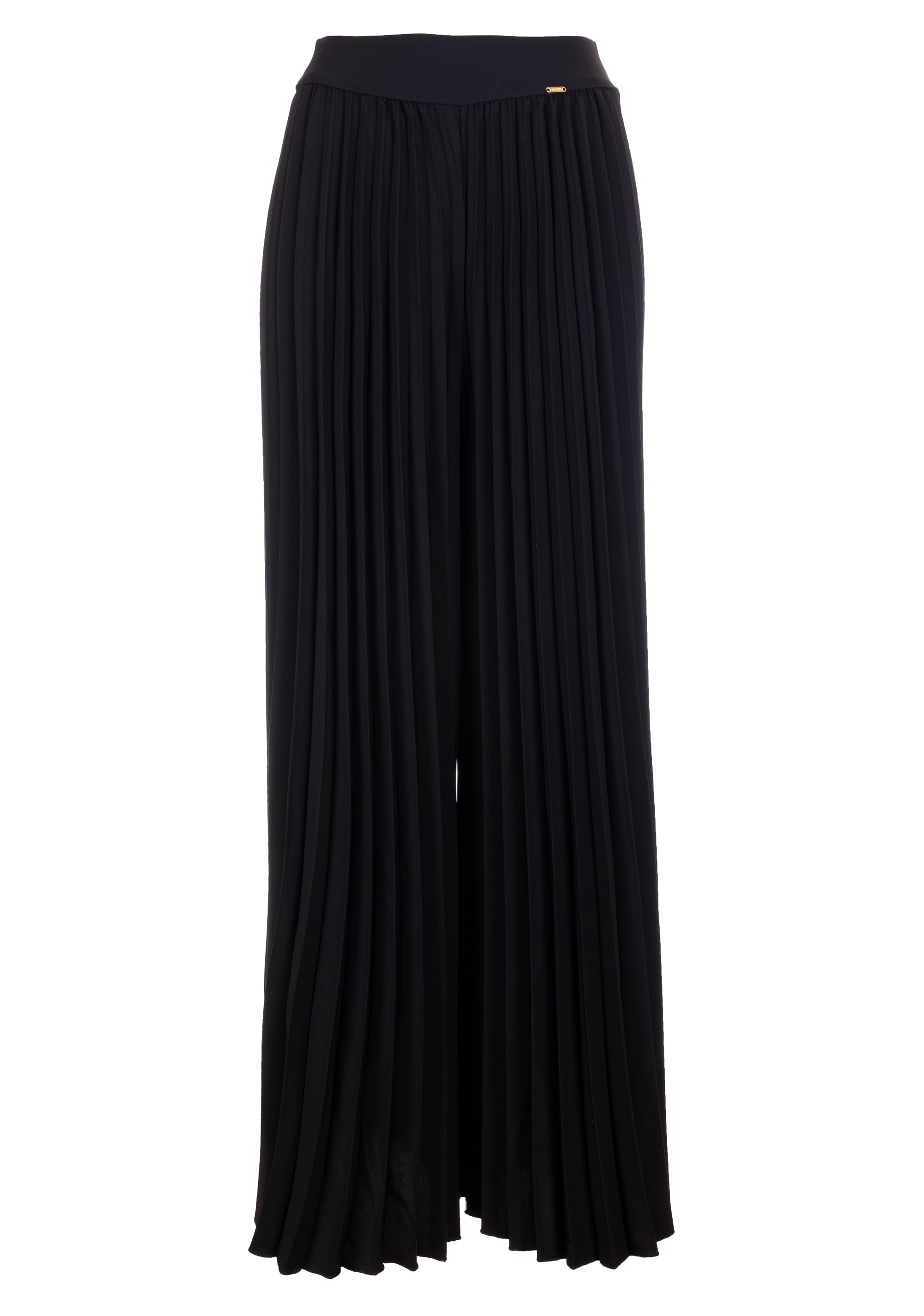 Pantaloni ampi a palazzo plissettati FR23WV3006W43601 Fracomina
