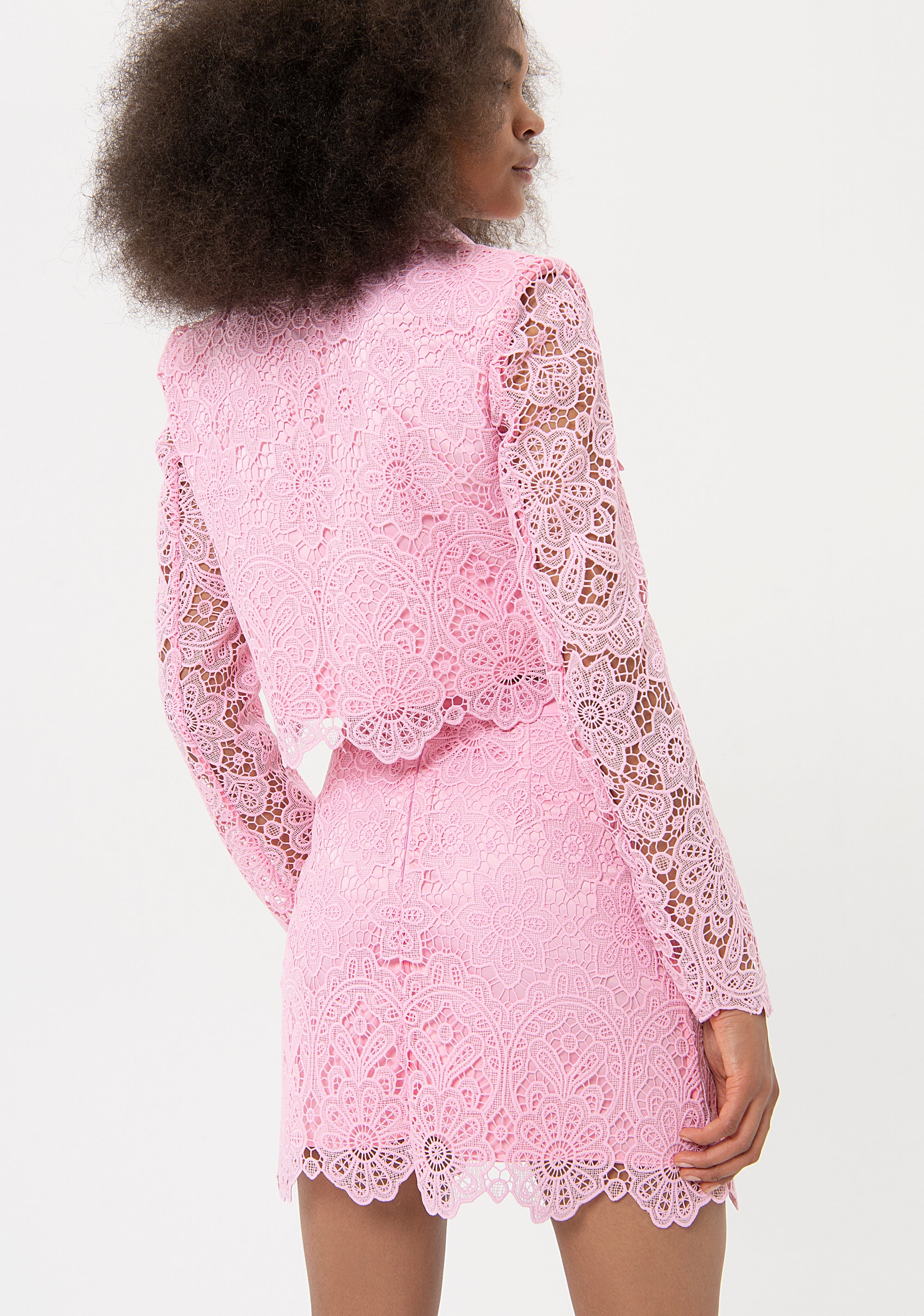 Gonna slim mini in pizzo FR24SG1009W62501 Fracomina