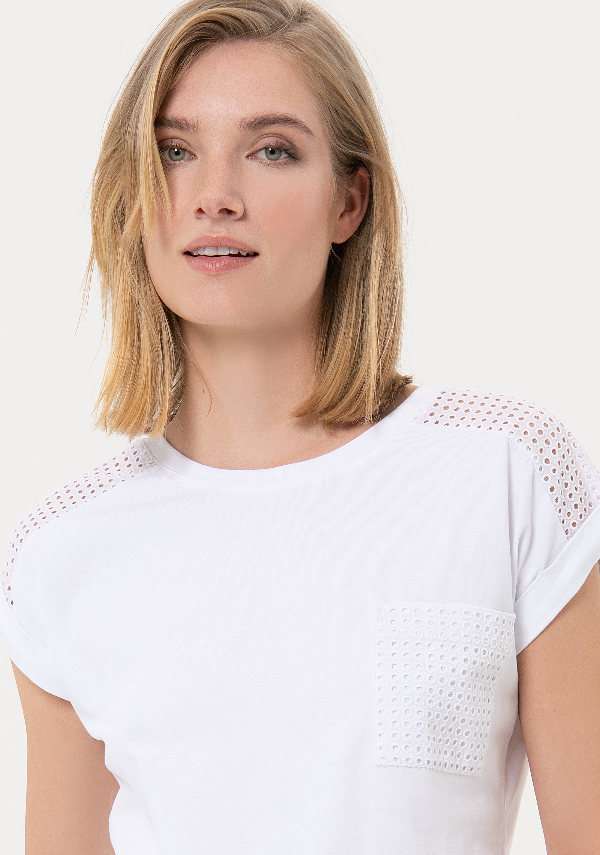 Top regular in jersey di cotone FR24ST1033J451R1 Fracomina