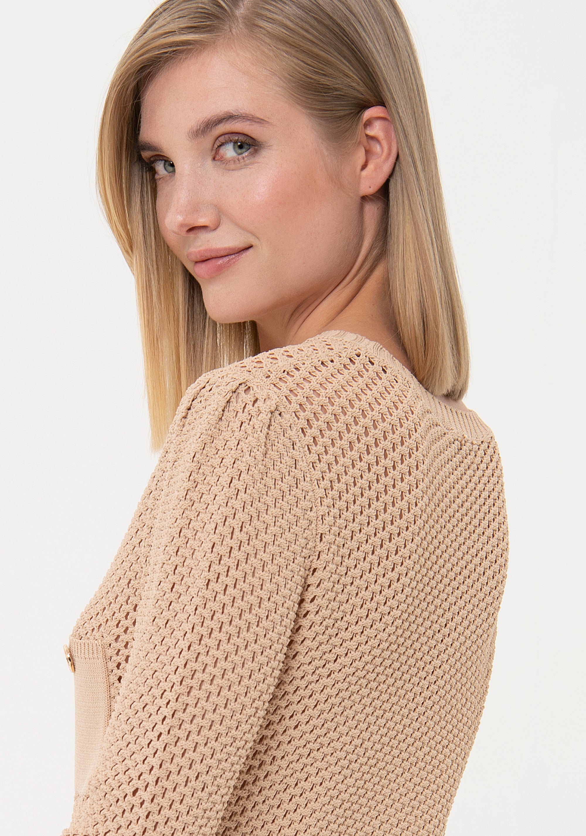 Maglia regular con punto rete