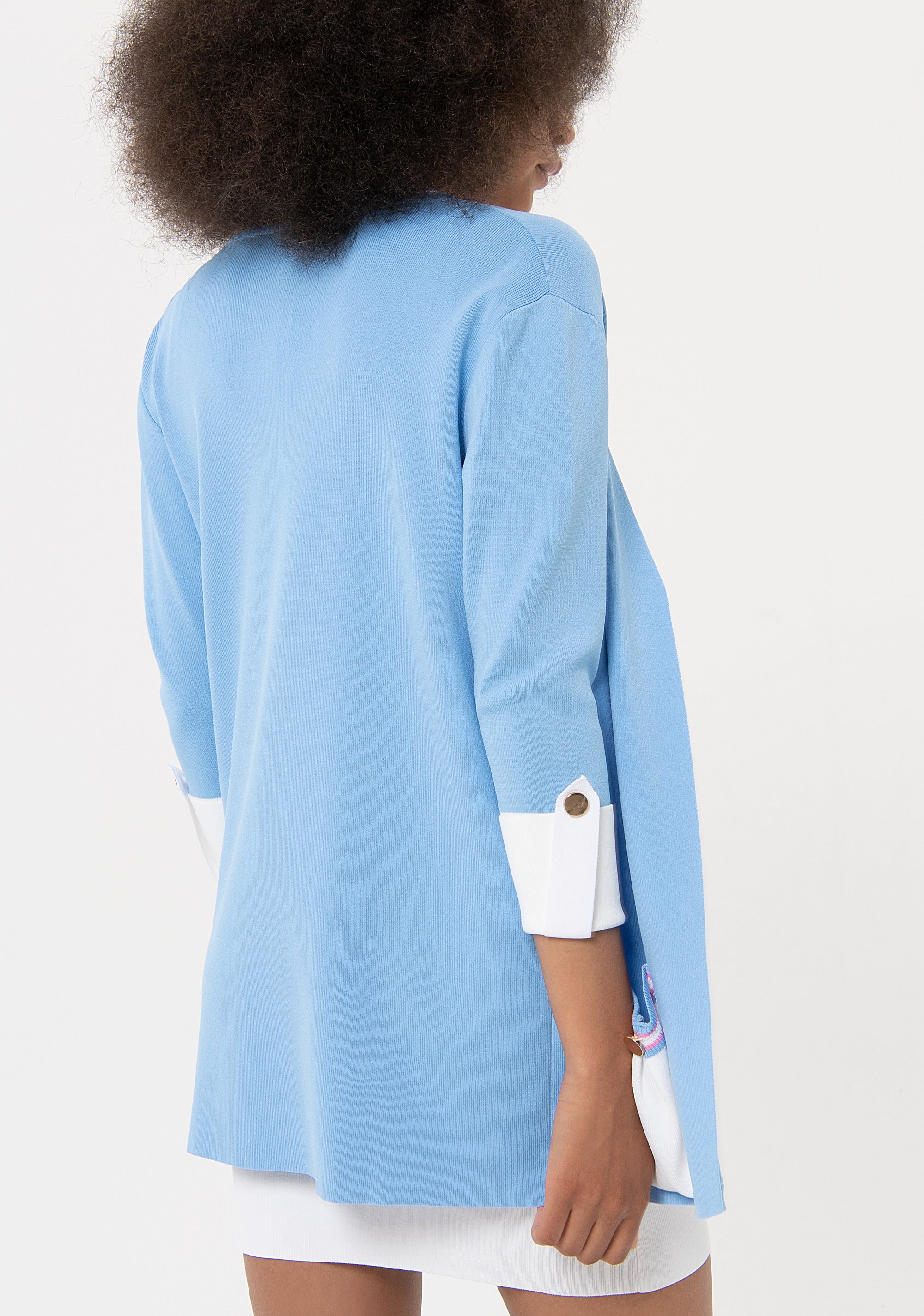 Cardigan over aperto FR24ST8006K41601 Fracomina