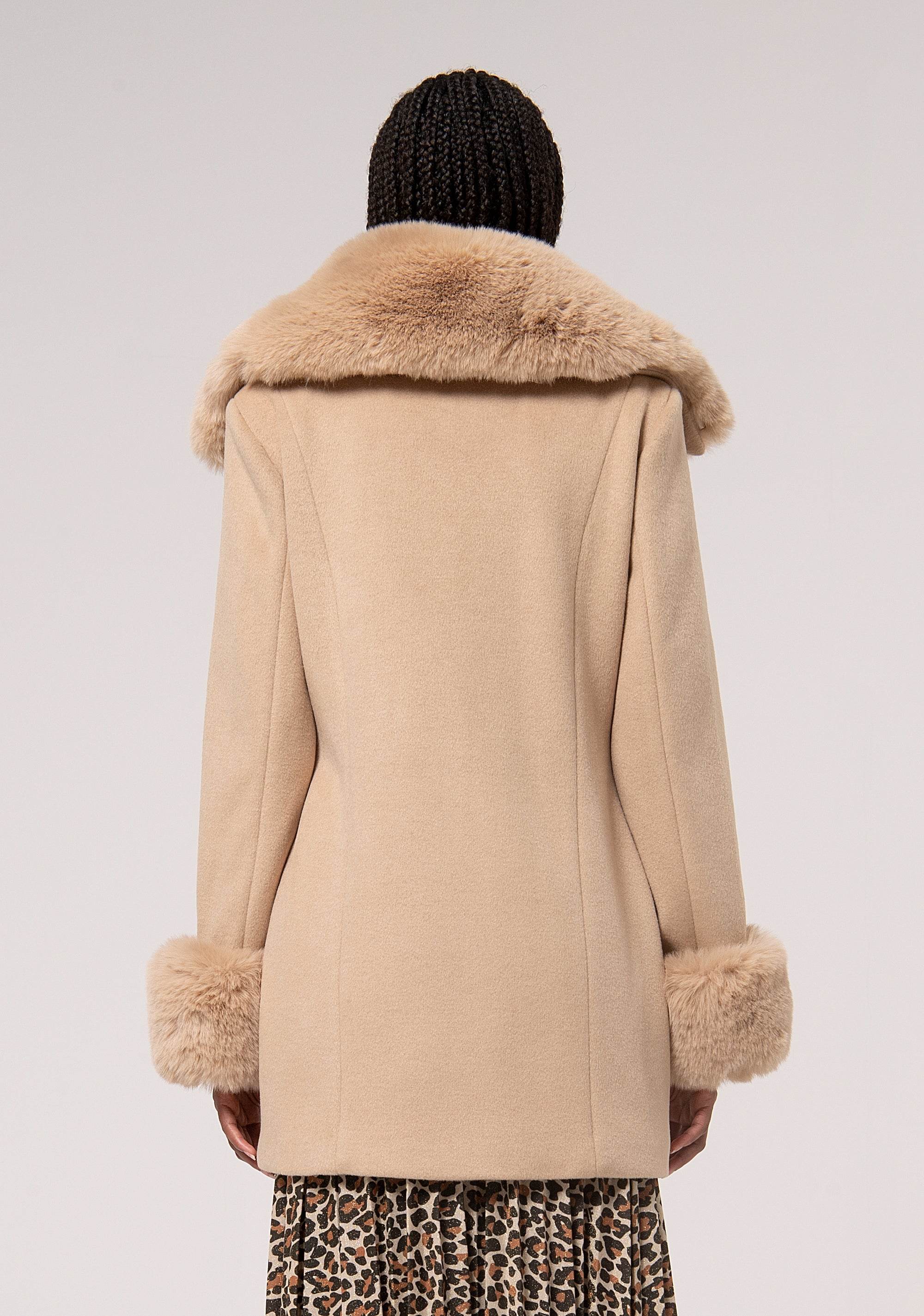 Cappotto regular doppiopetto FR24WC1007W57901-L20 Fracomina