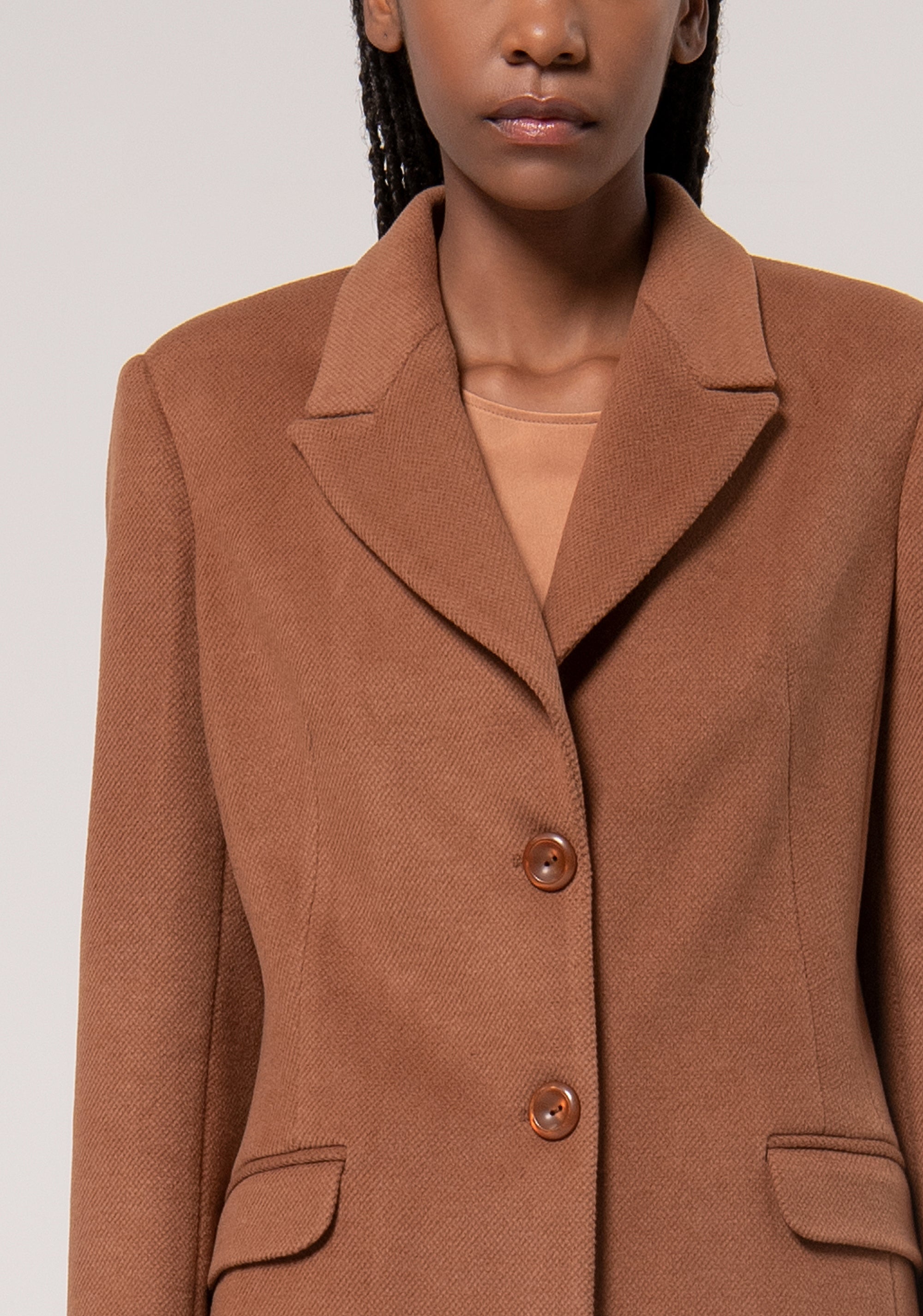 Cappotto slim monopetto FR24WC1019W72401-093 Fracomina