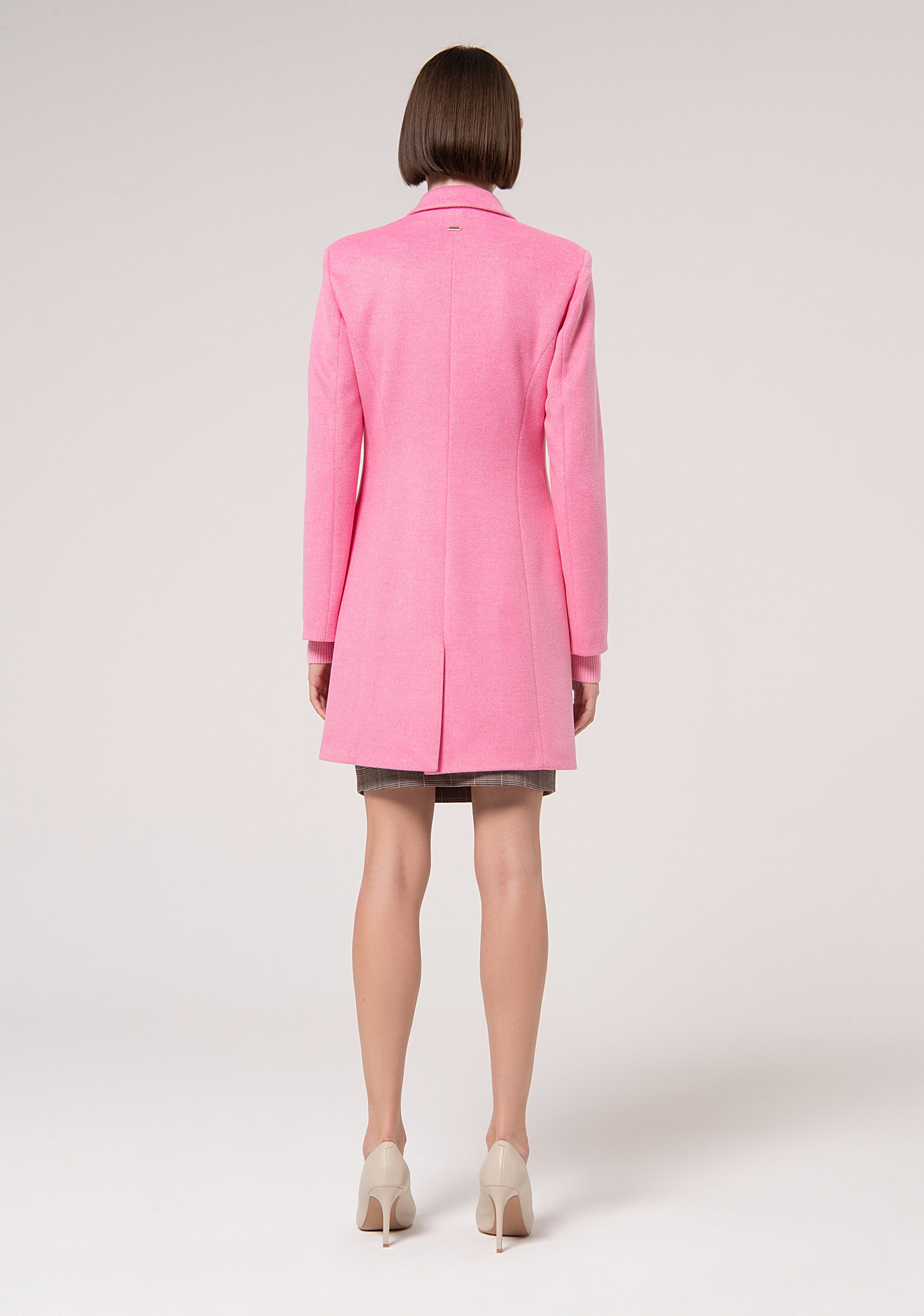 Cappotto slim monopetto