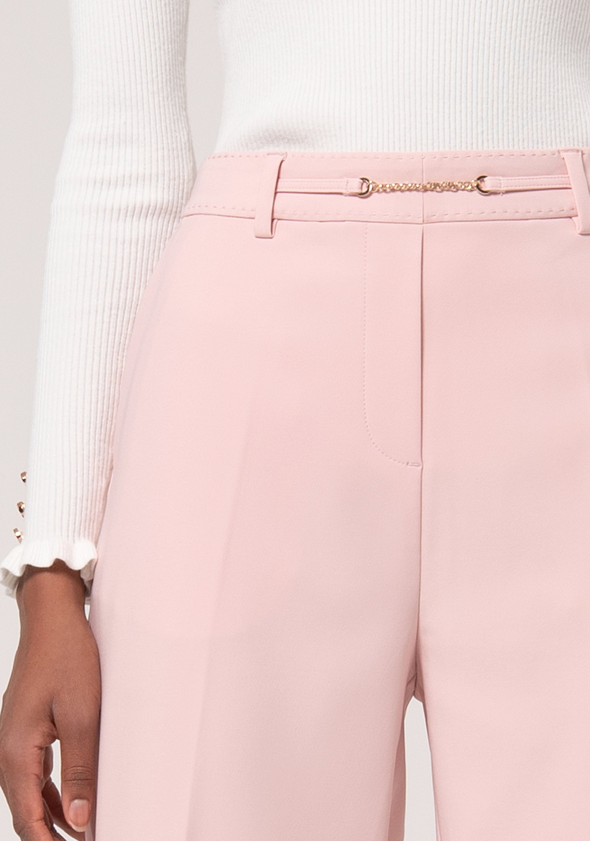 Pantalone regular in tessuto stretch FR24WV2005W42901-238 Fracomina