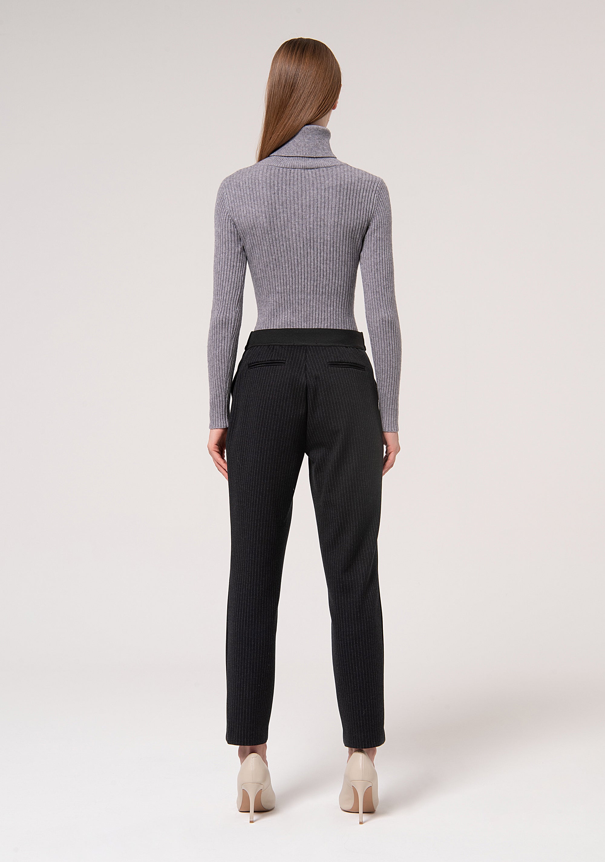 Pantalone chino slim in tessuto stretch