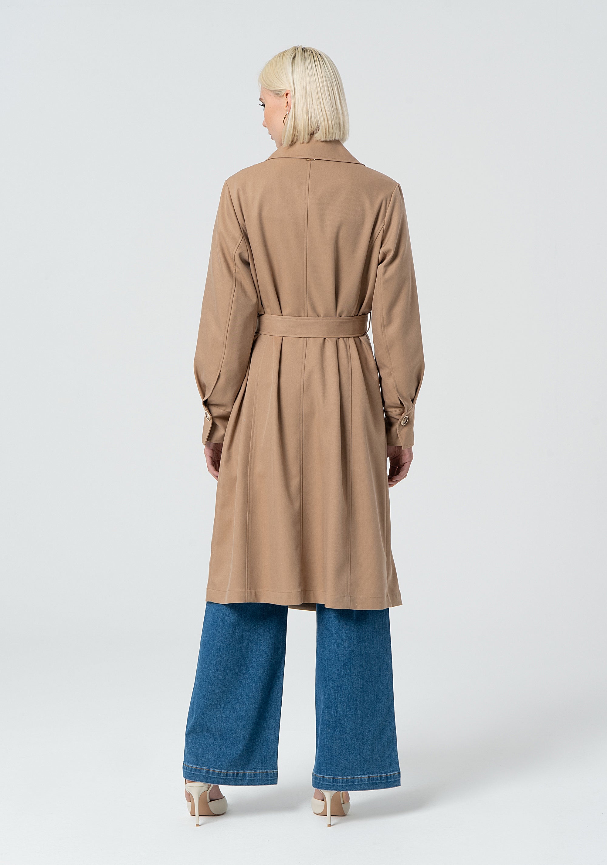 Cappotto regular lungo FR25SC1003W76101-093 Fracomina