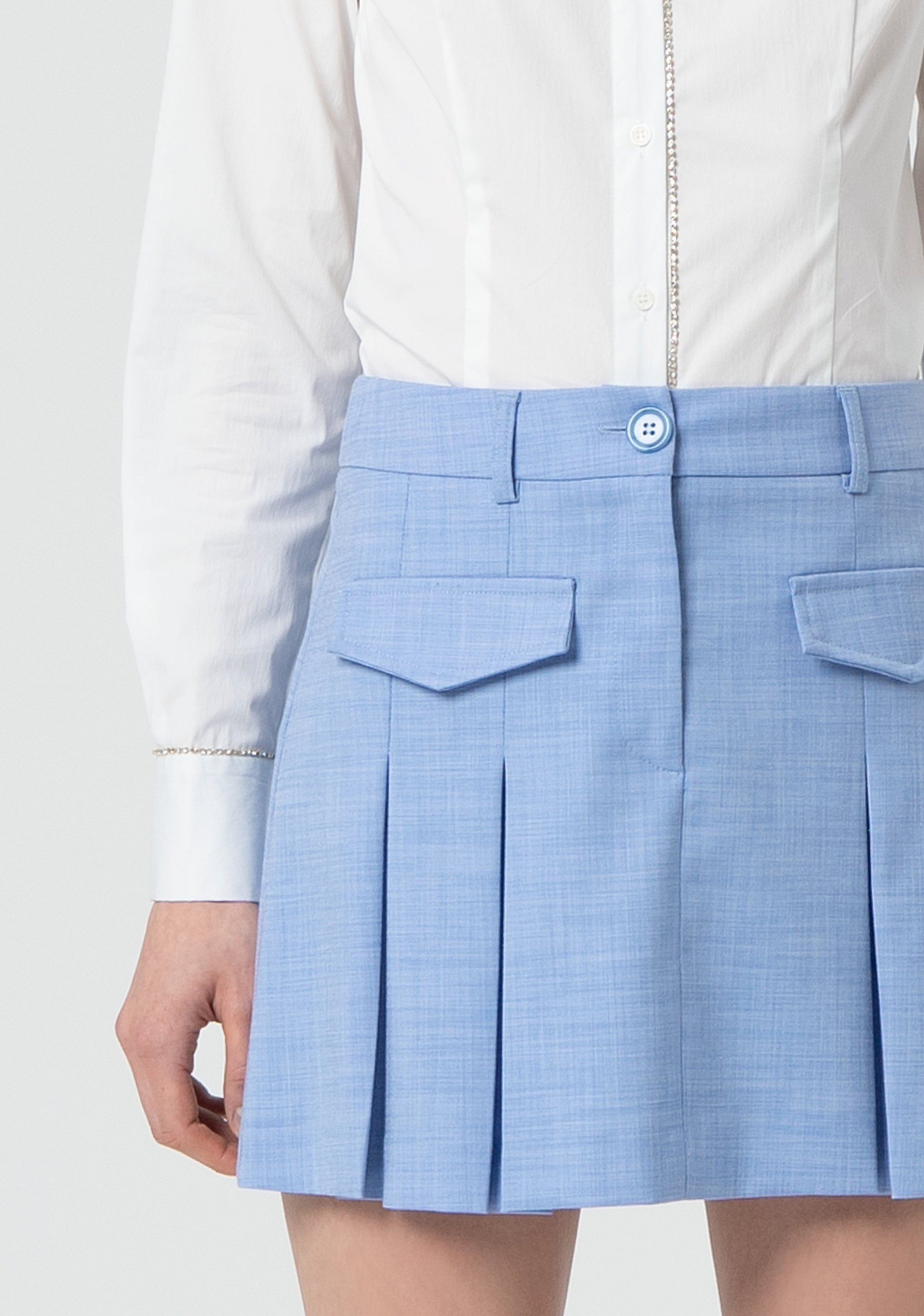 Gonna svasata mini FR25SG1001W76801-T12 Fracomina