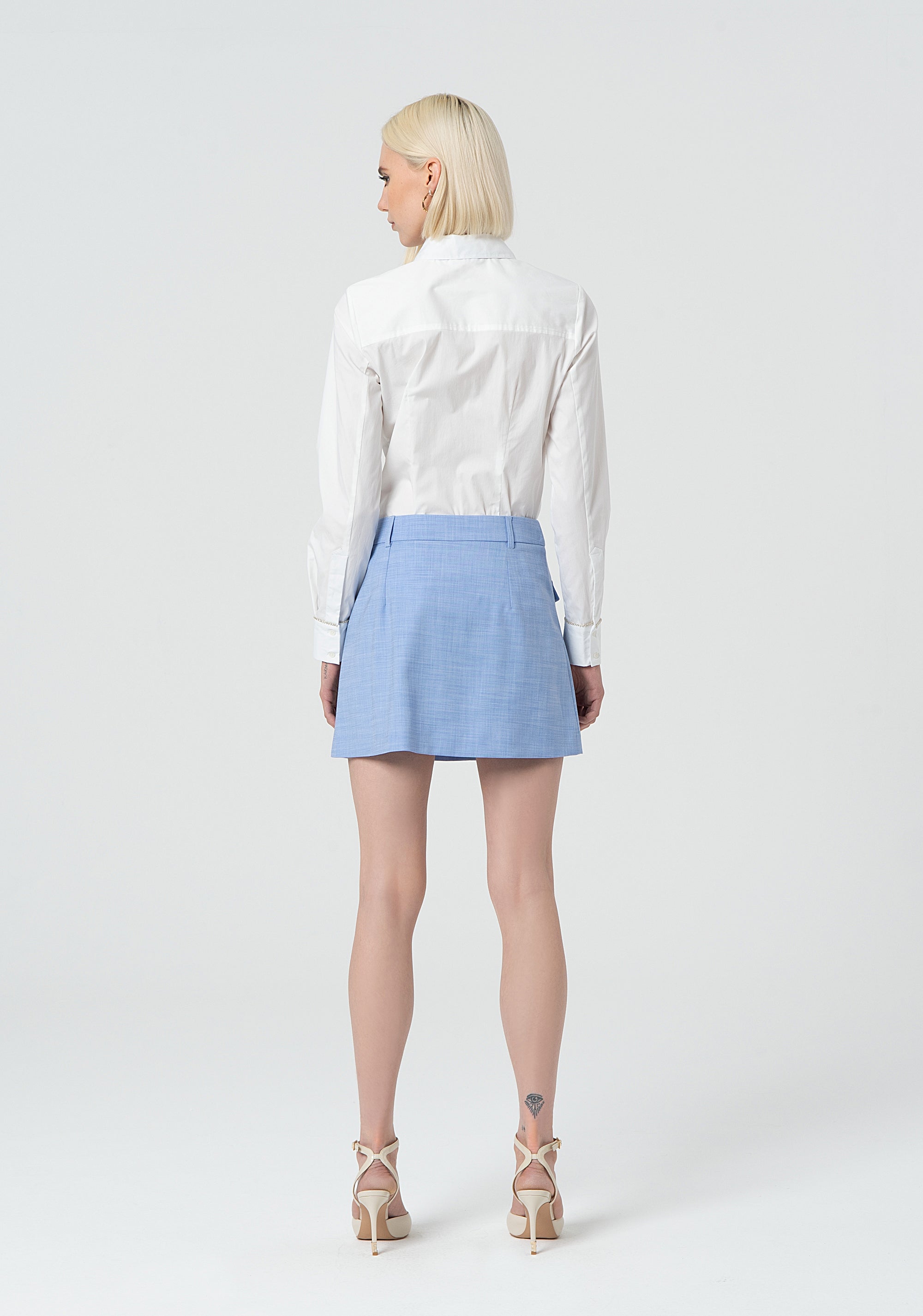 Gonna svasata mini FR25SG1001W76801-T12 Fracomina