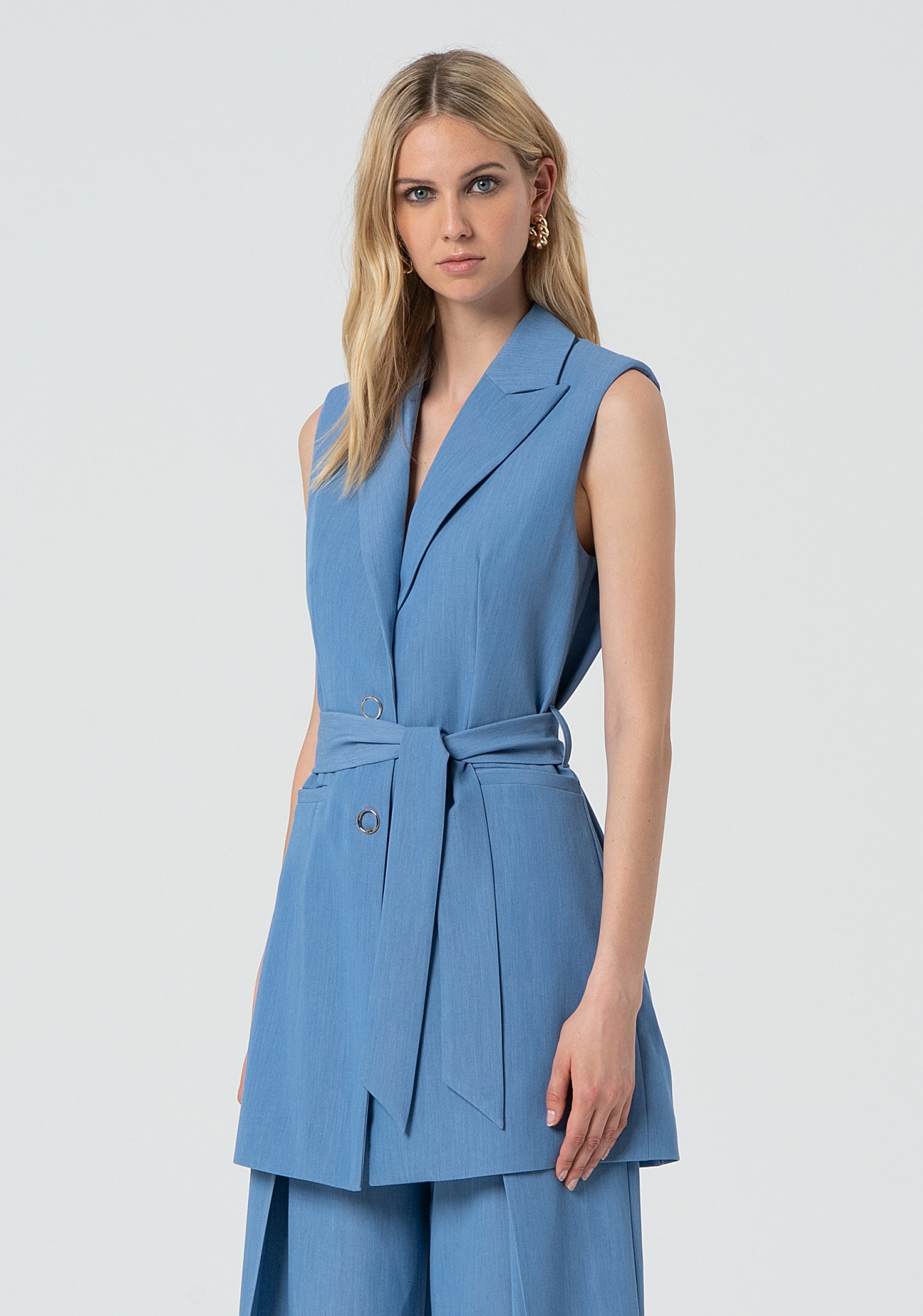 Gilet regular lungo FR25SJ5004W76001-R06 Fracomina