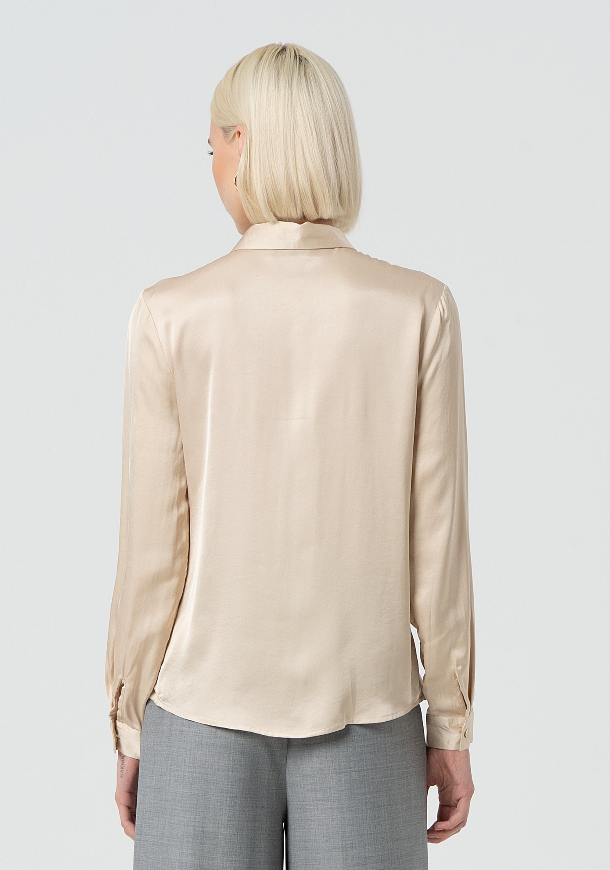 Camicia regular in raso FR25ST6008W73201-251 Fracomina