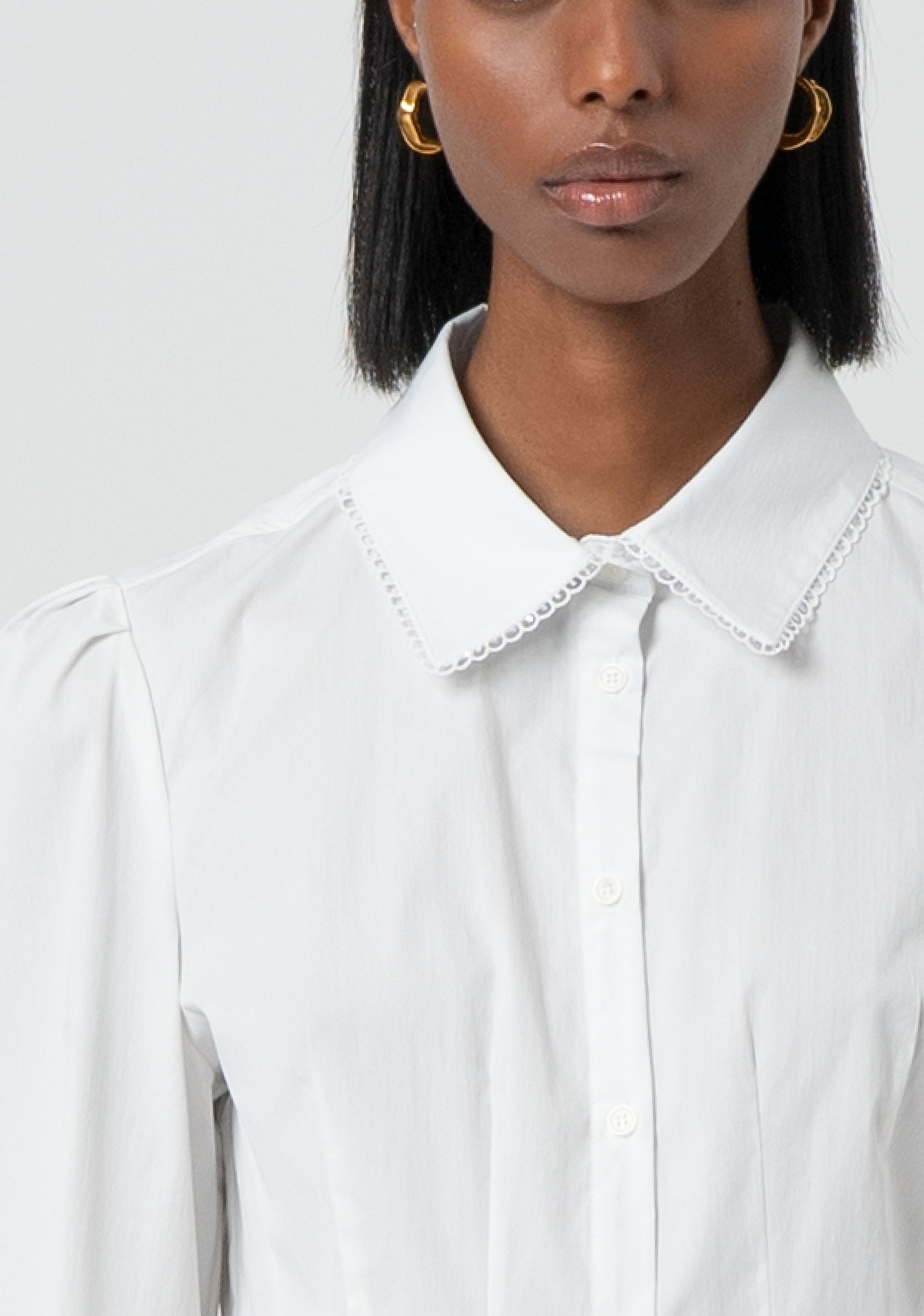 Camicia aderente in popeline FR25ST6032W52001-278 Fracomina