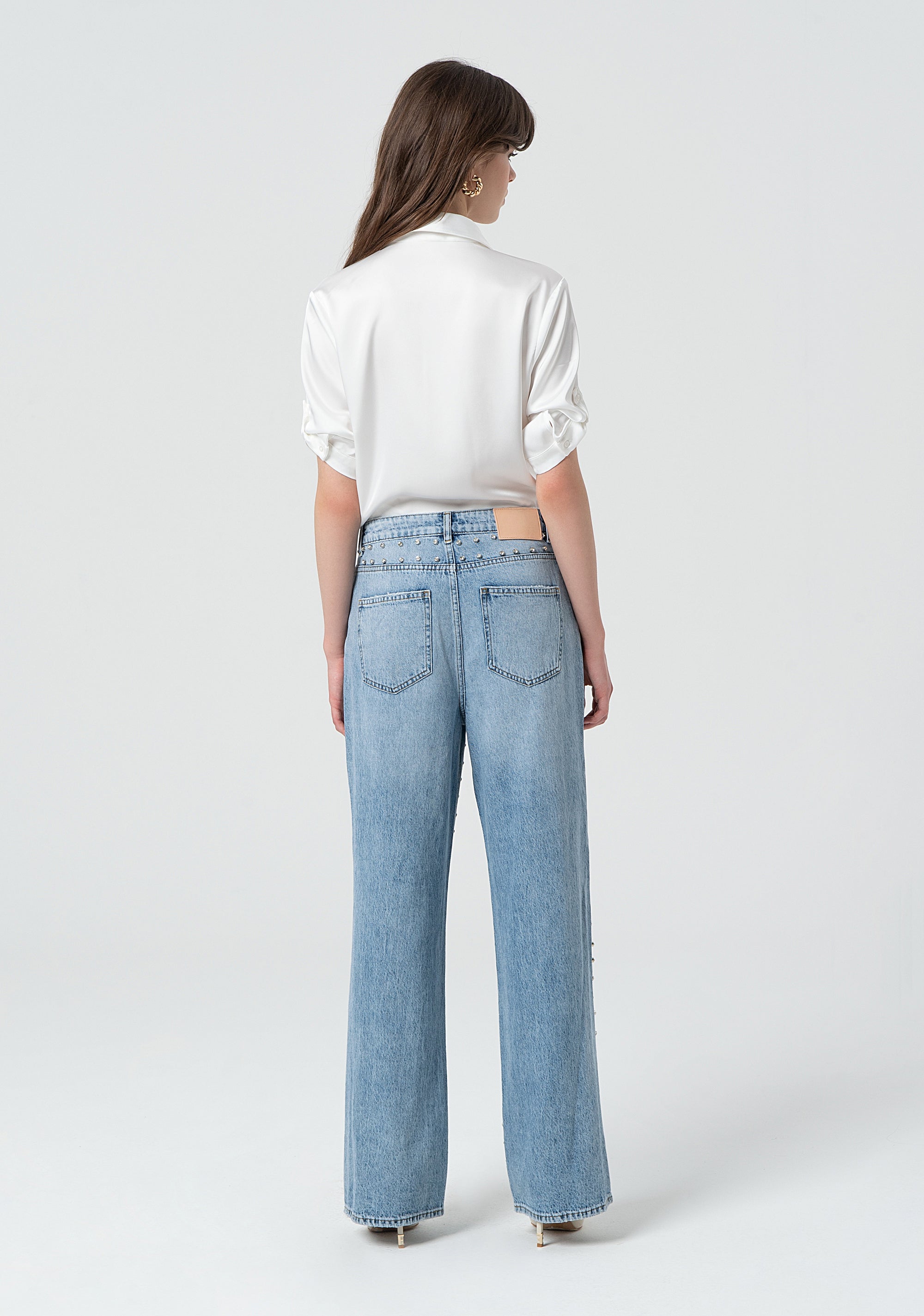 Jeans con decorazioni