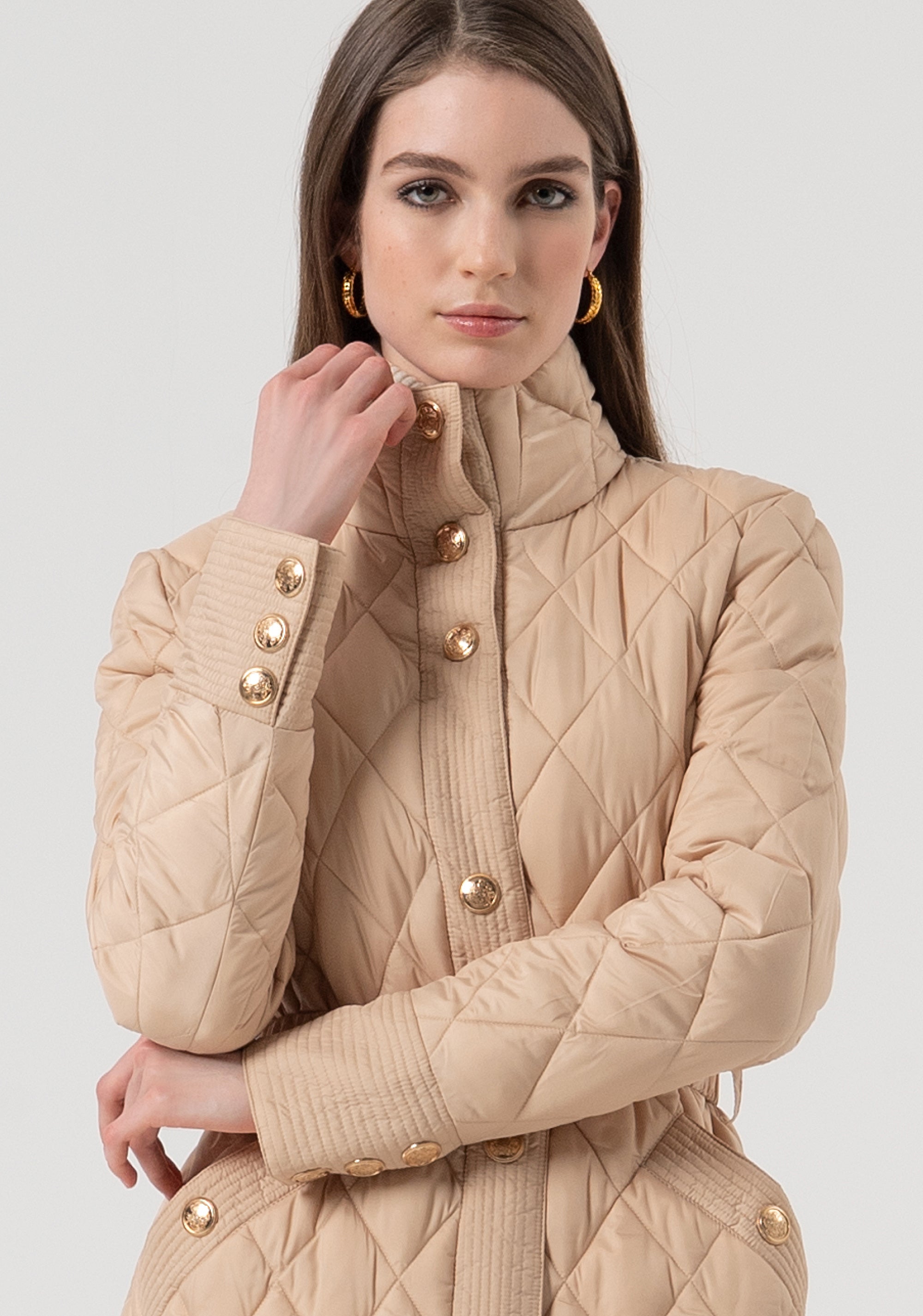 Piumino regular a 3/4 FR25WC3004O45301-L20 Fracomina