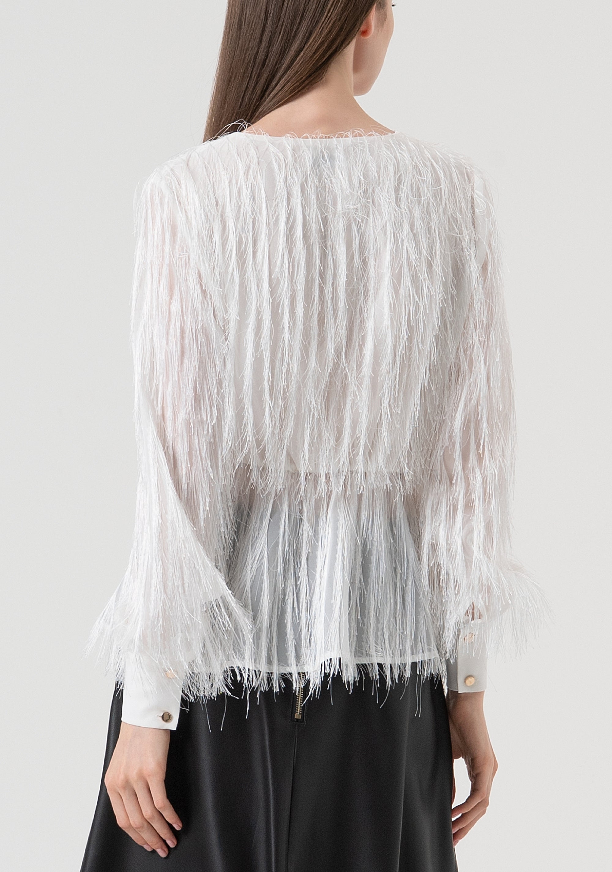 Blusa regular in fil coupè FR25WT1019W63001-278 Fracomina