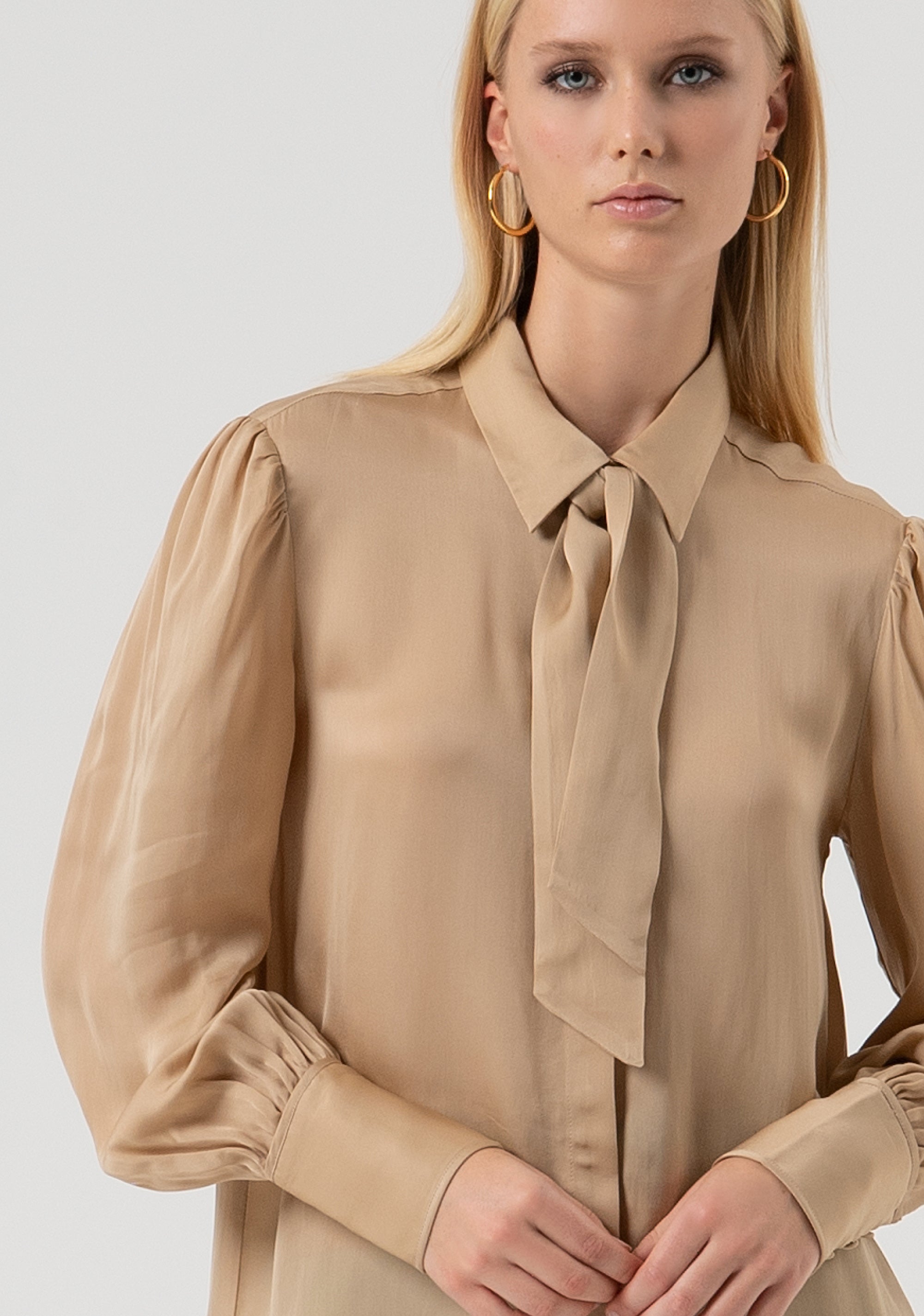 Camicia regular con seta FR25WT6019W80701-L20 Fracomina