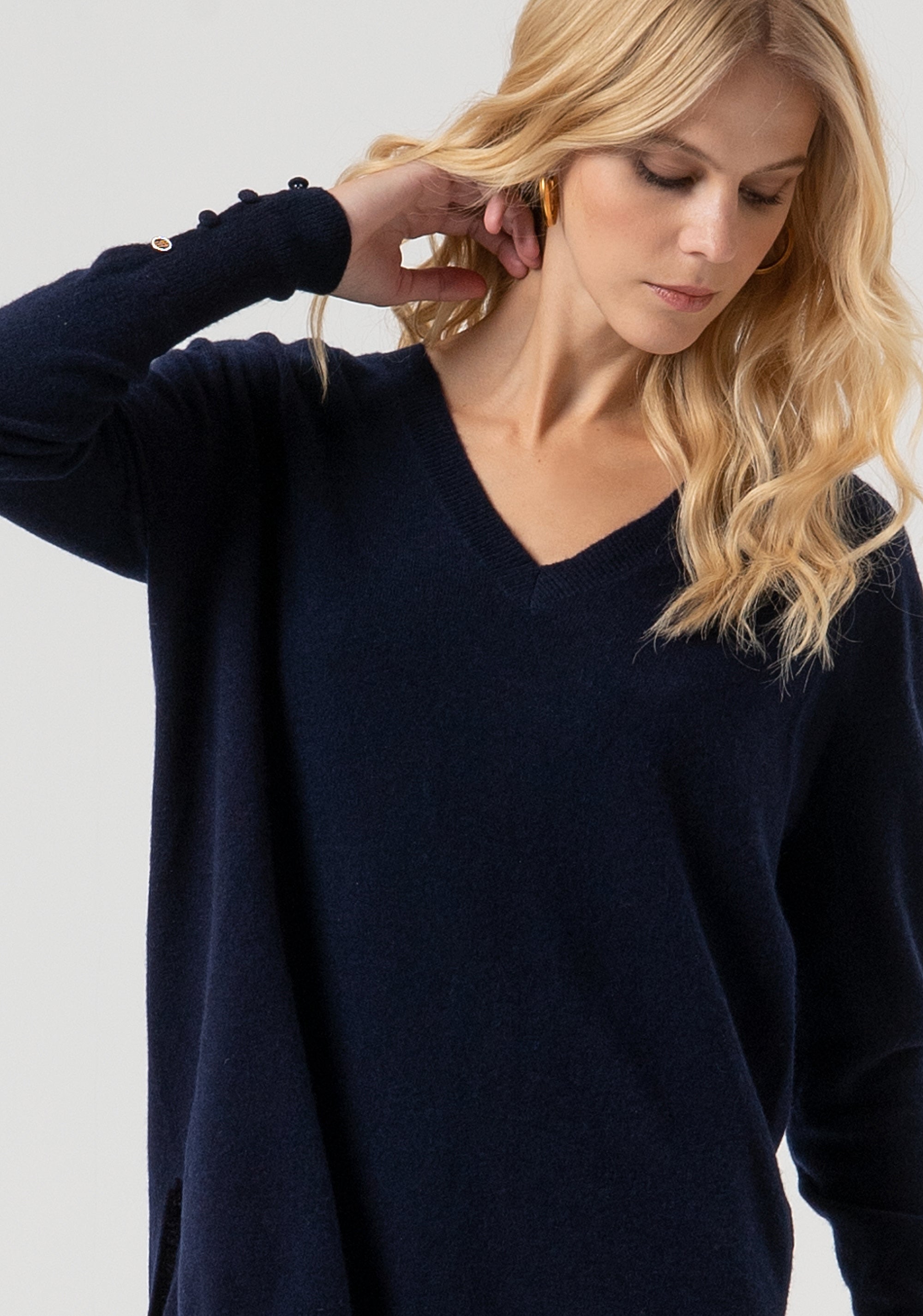 Maglia over in lana FR25WT7010K47301-117 Fracomina