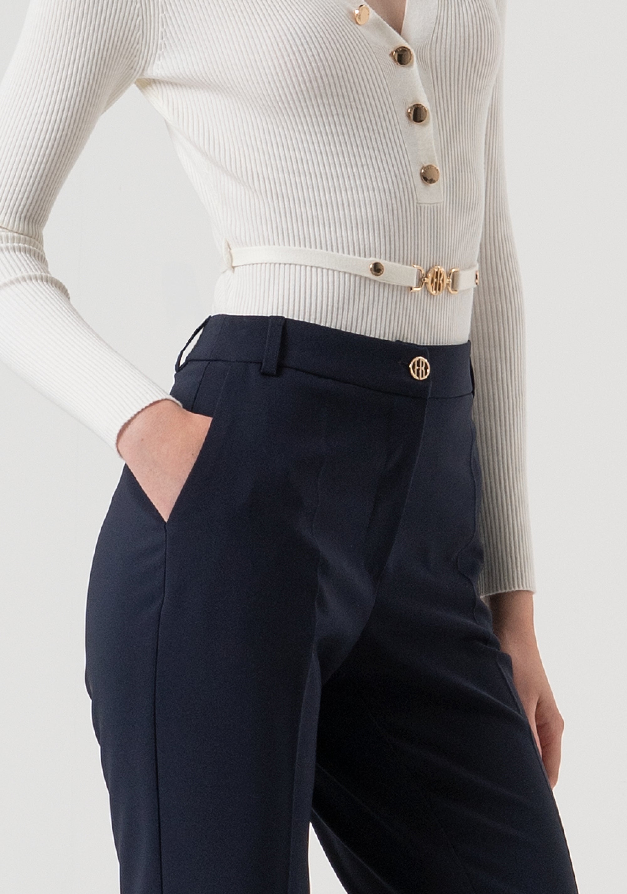 Pantalone regular chino
