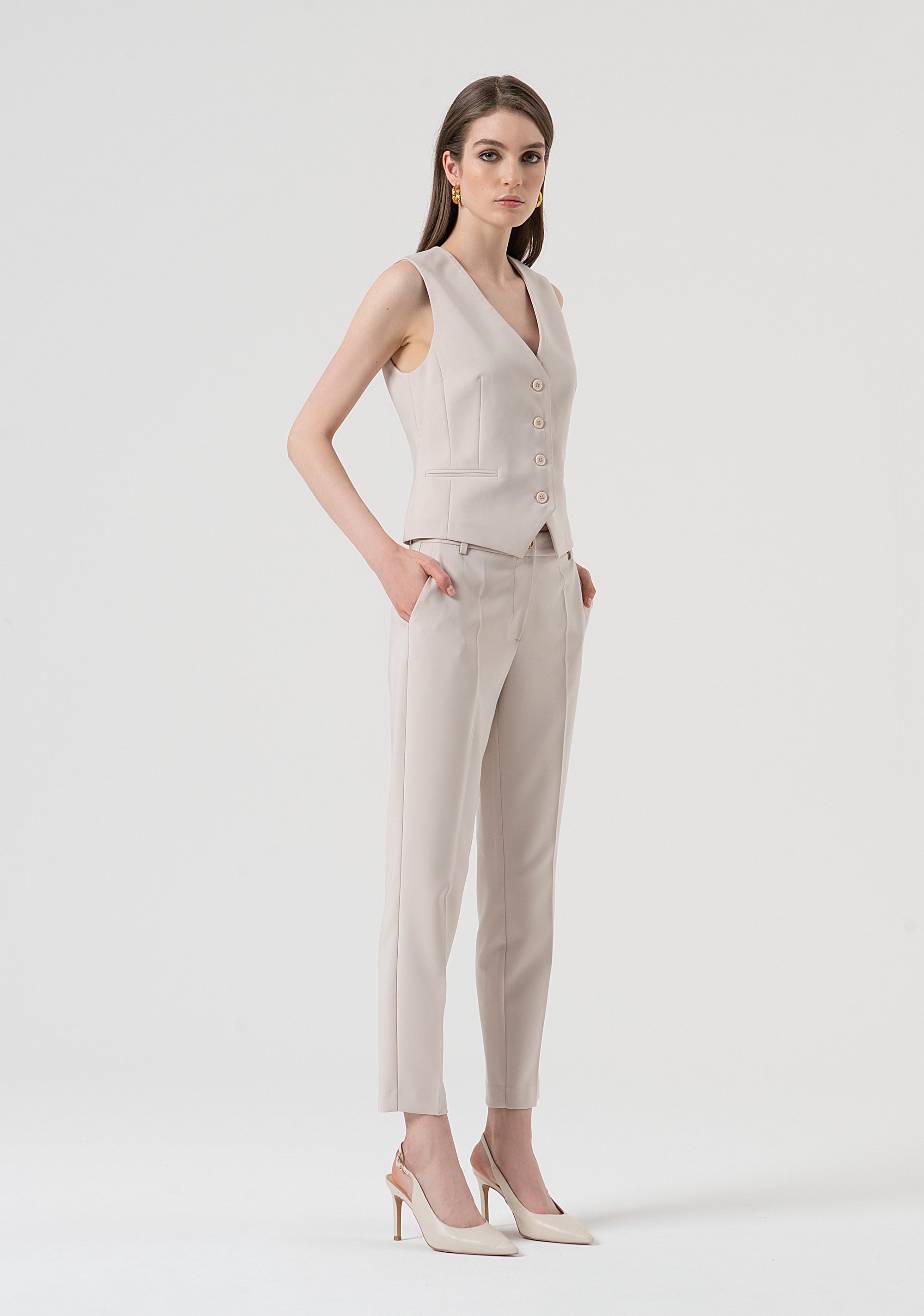 Pantalone regular chino