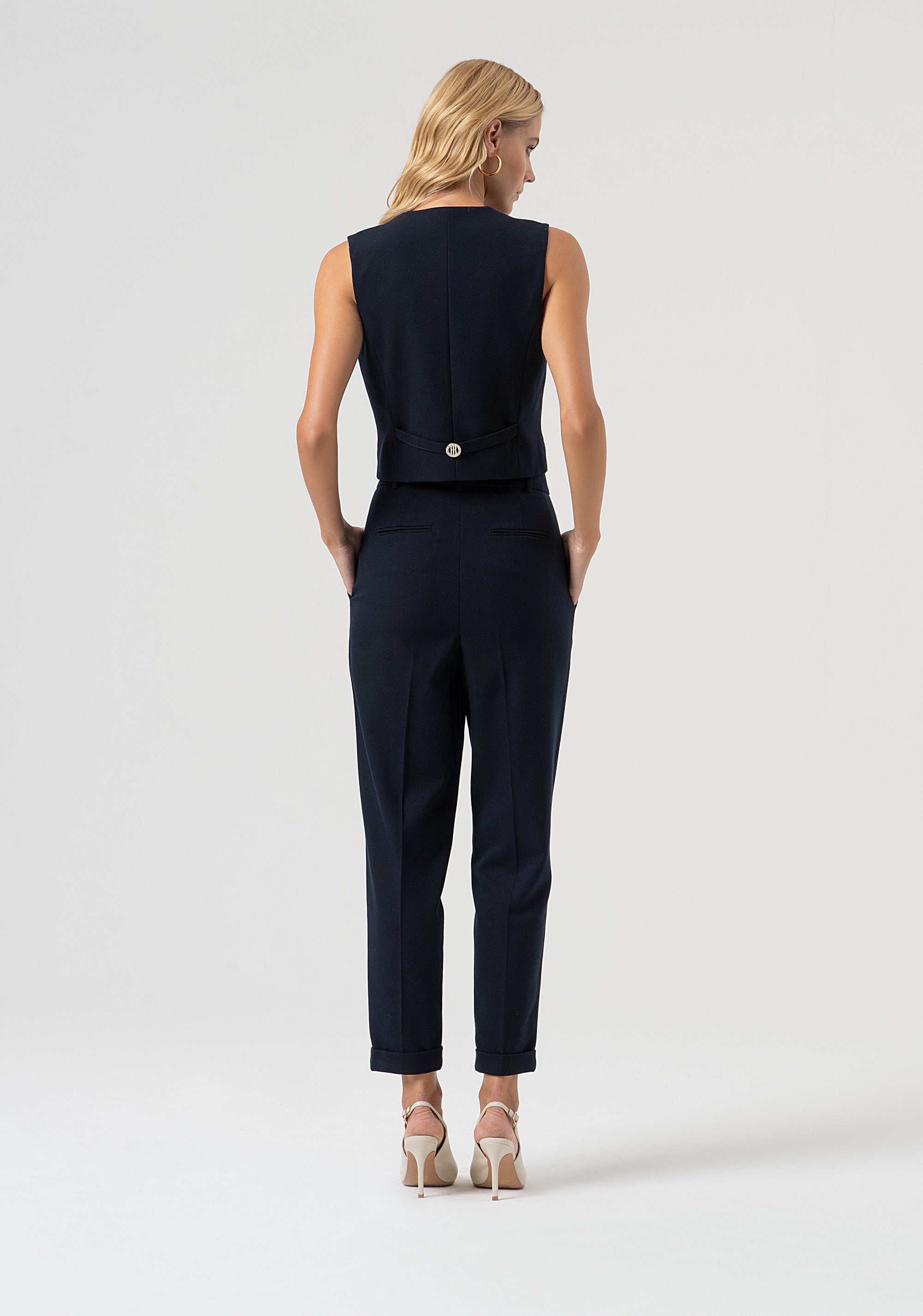Pantalone carrot chino FR25WV4005W80301-117 Fracomina