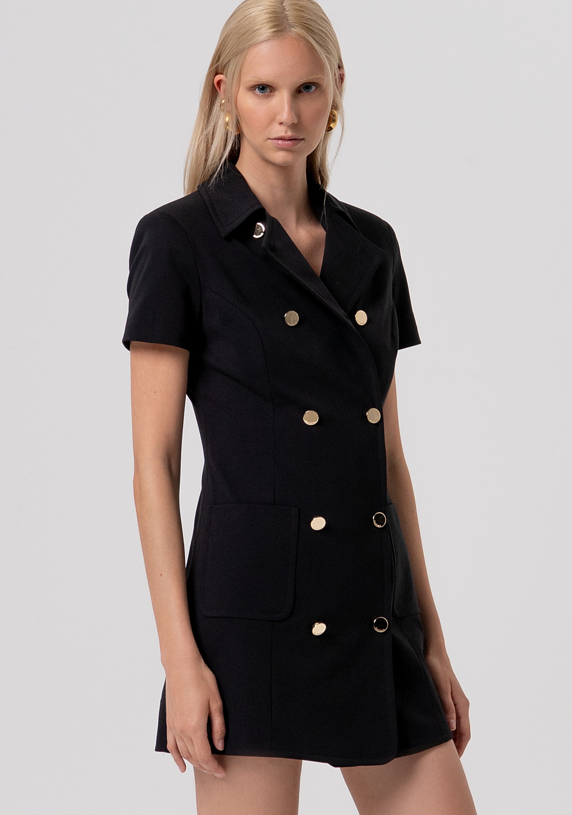 Abito regular mini doppiopetto FR26SD1001W51501-053 Fracomina