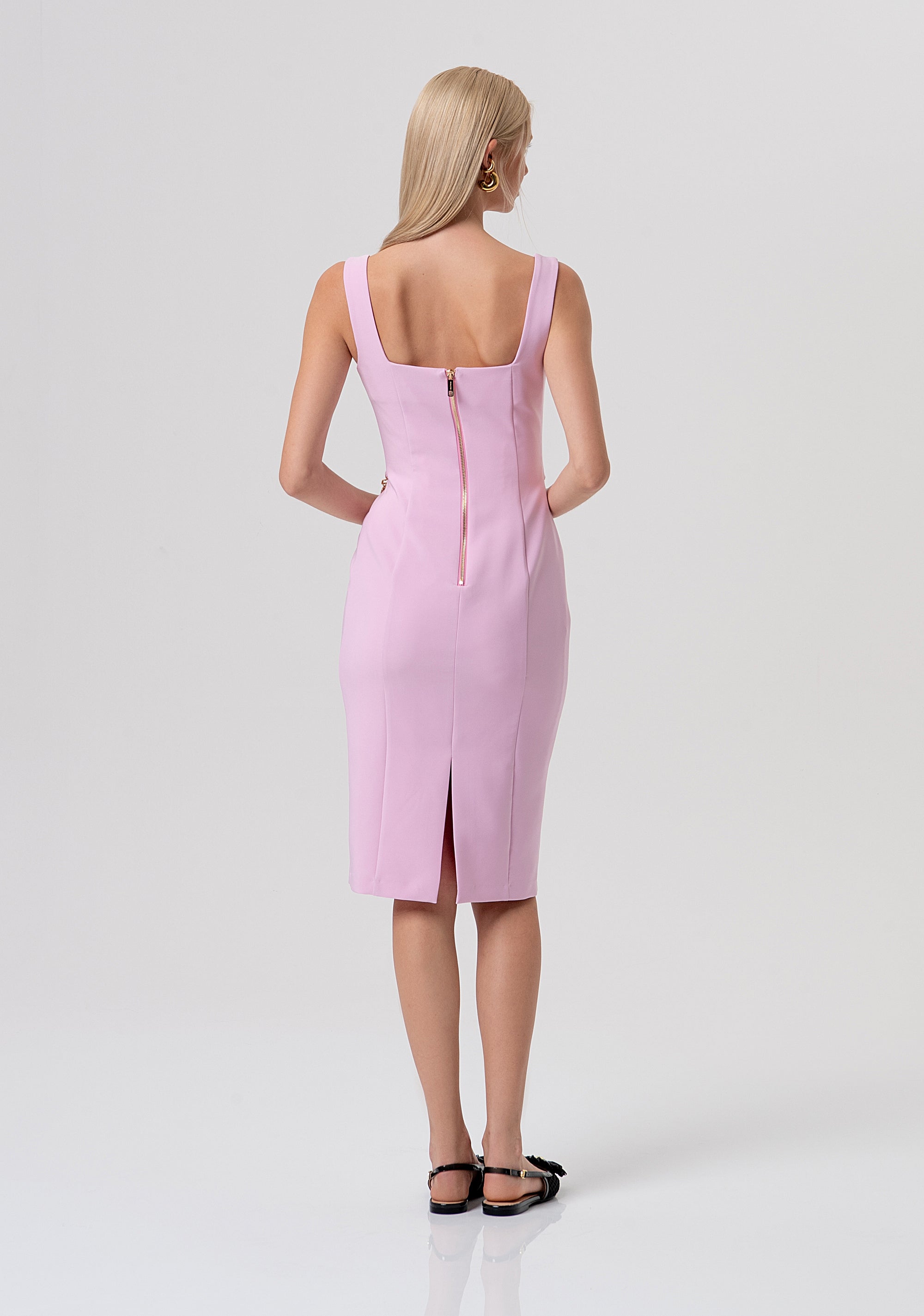 Abito senza maniche a tubino midi FR26SD2017W42901-226 Fracomina