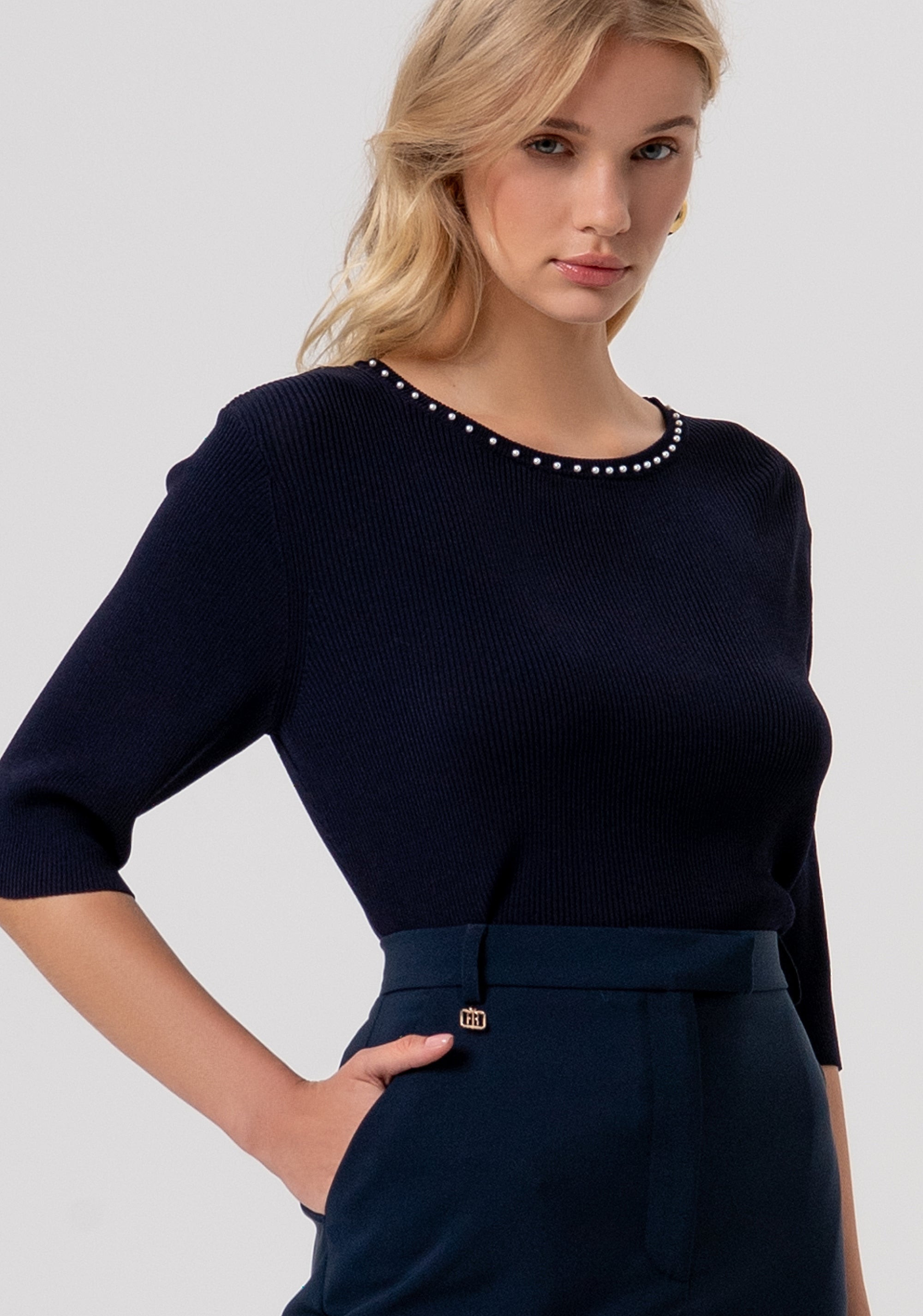 Gonna slim a tubino midi FR26SG2012W42901-117 Fracomina