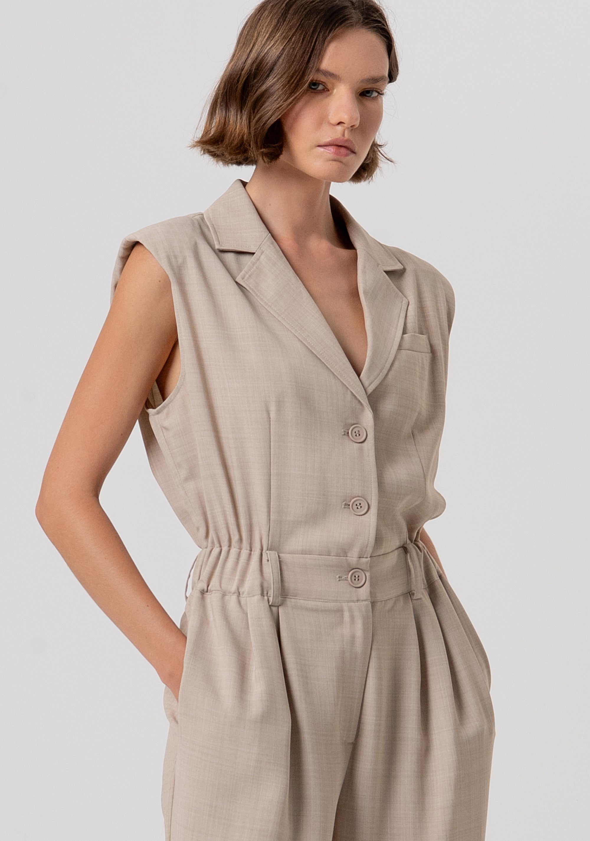 Tuta senza maniche con pantaloni lunghi FR26SO2005W76301-569 Fracomina