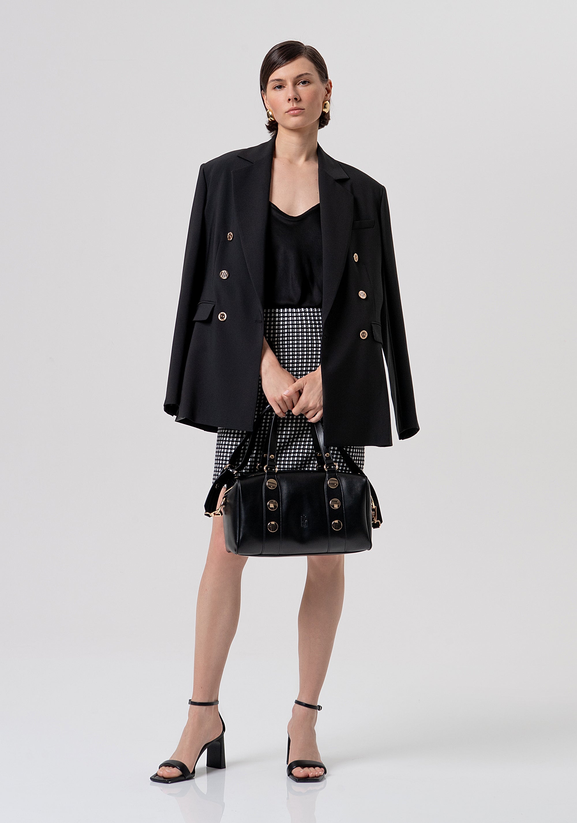 Top senza maniche in raso di viscosa FR26ST2033W41301-053 Fracomina