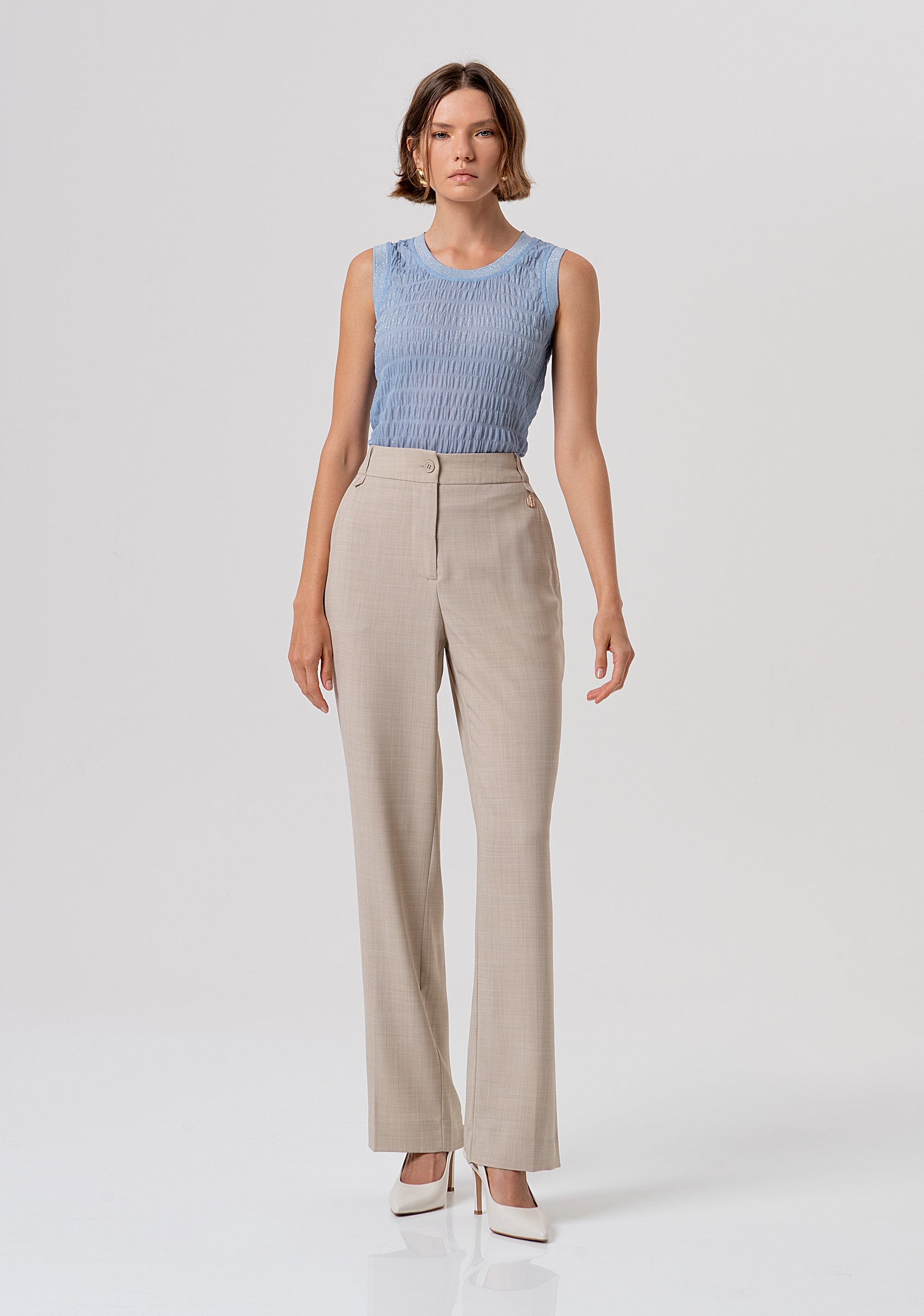 Pantalone regular modello chino FR26SV2004W76301-569 Fracomina