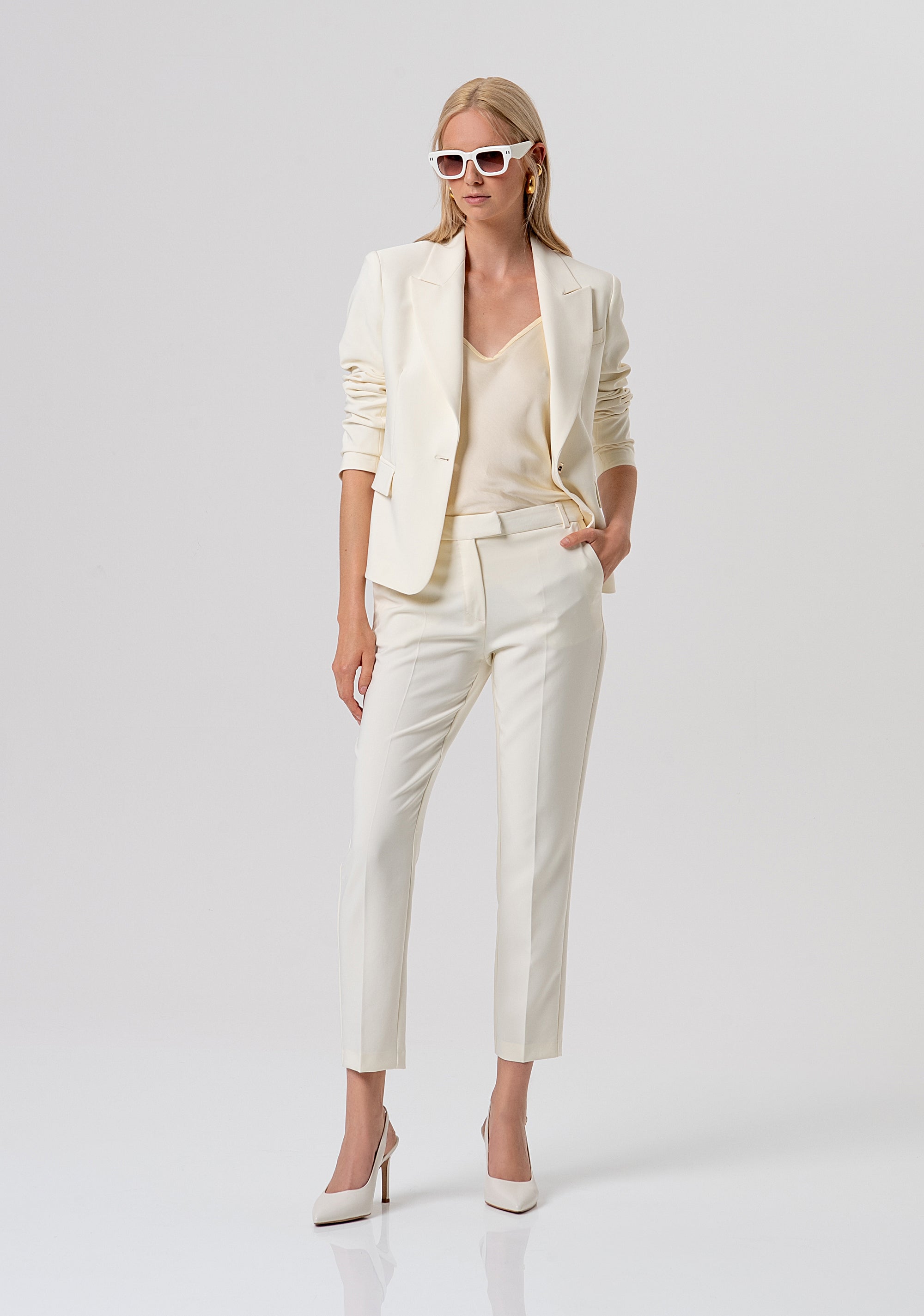 Pantalone regular modello chino FR26SV4002W42901-B59 Fracomina