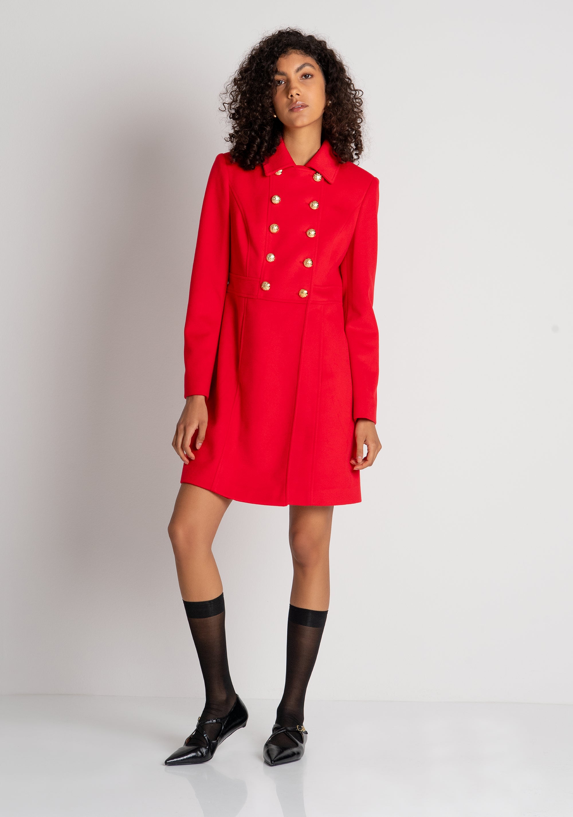 Cappotto regular doppiopetto FRACOMINA — immagine 3 di 6