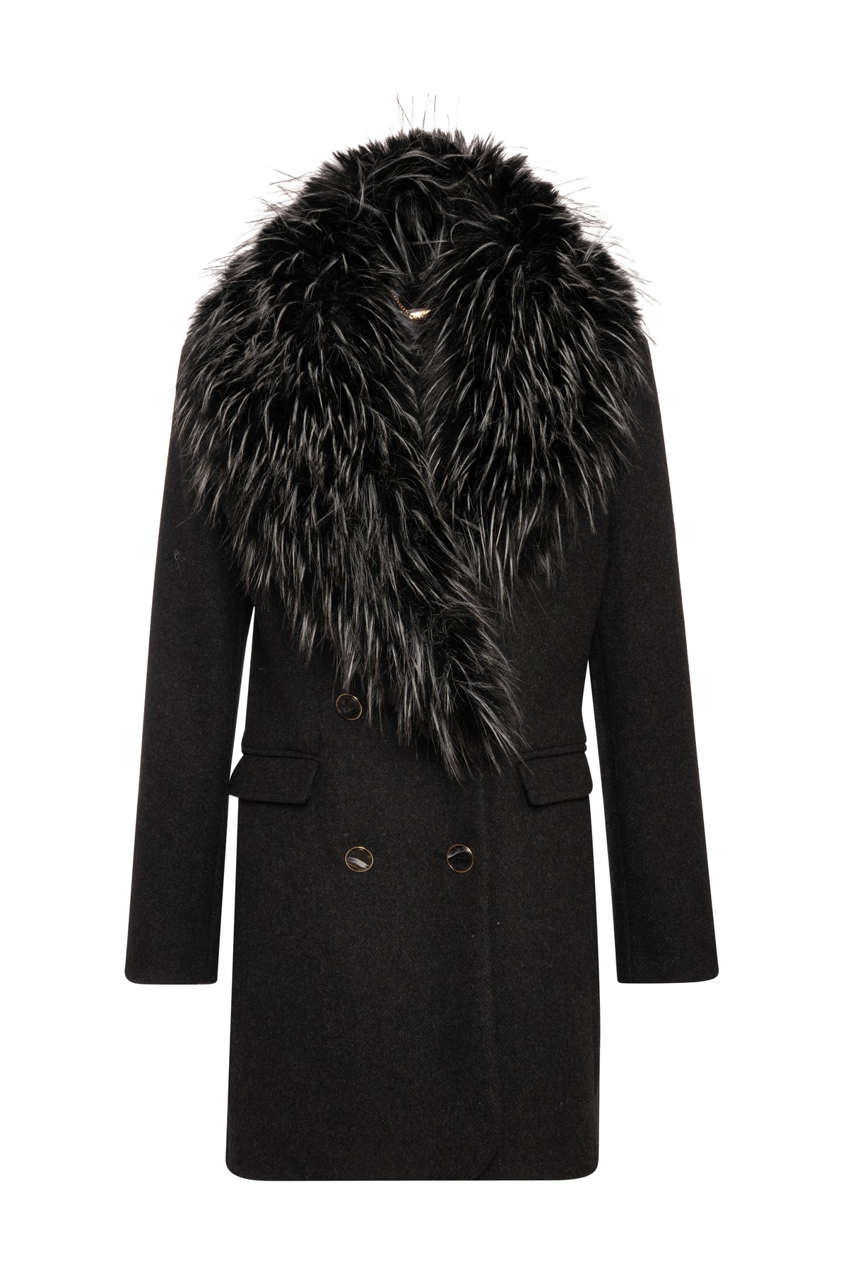 Cappotto regular con lana FR26WC1028W57901 FRACOMINA