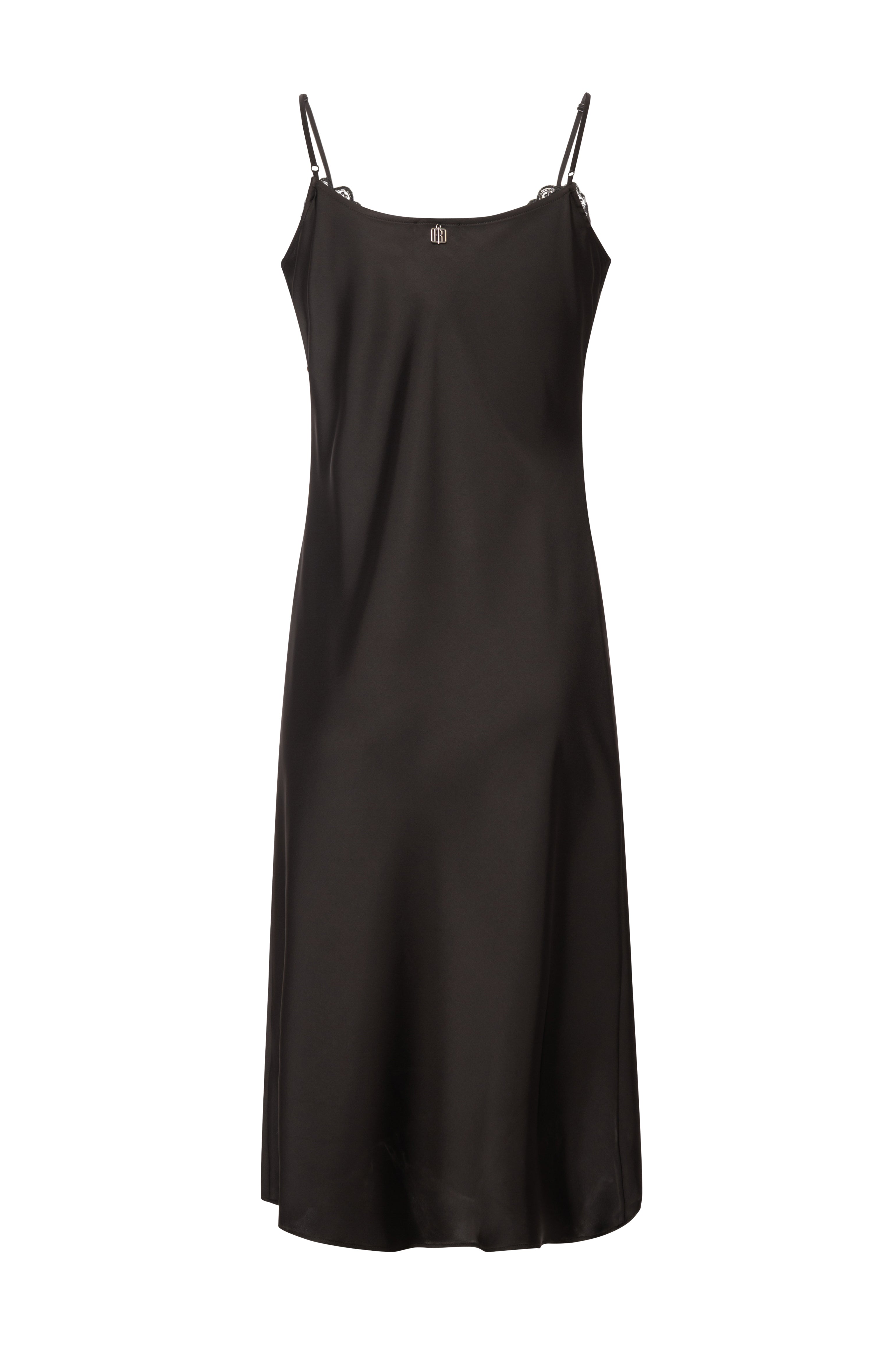 Abito sottoveste midi senza maniche in raso FR26WD2016W41101 FRACOMINA