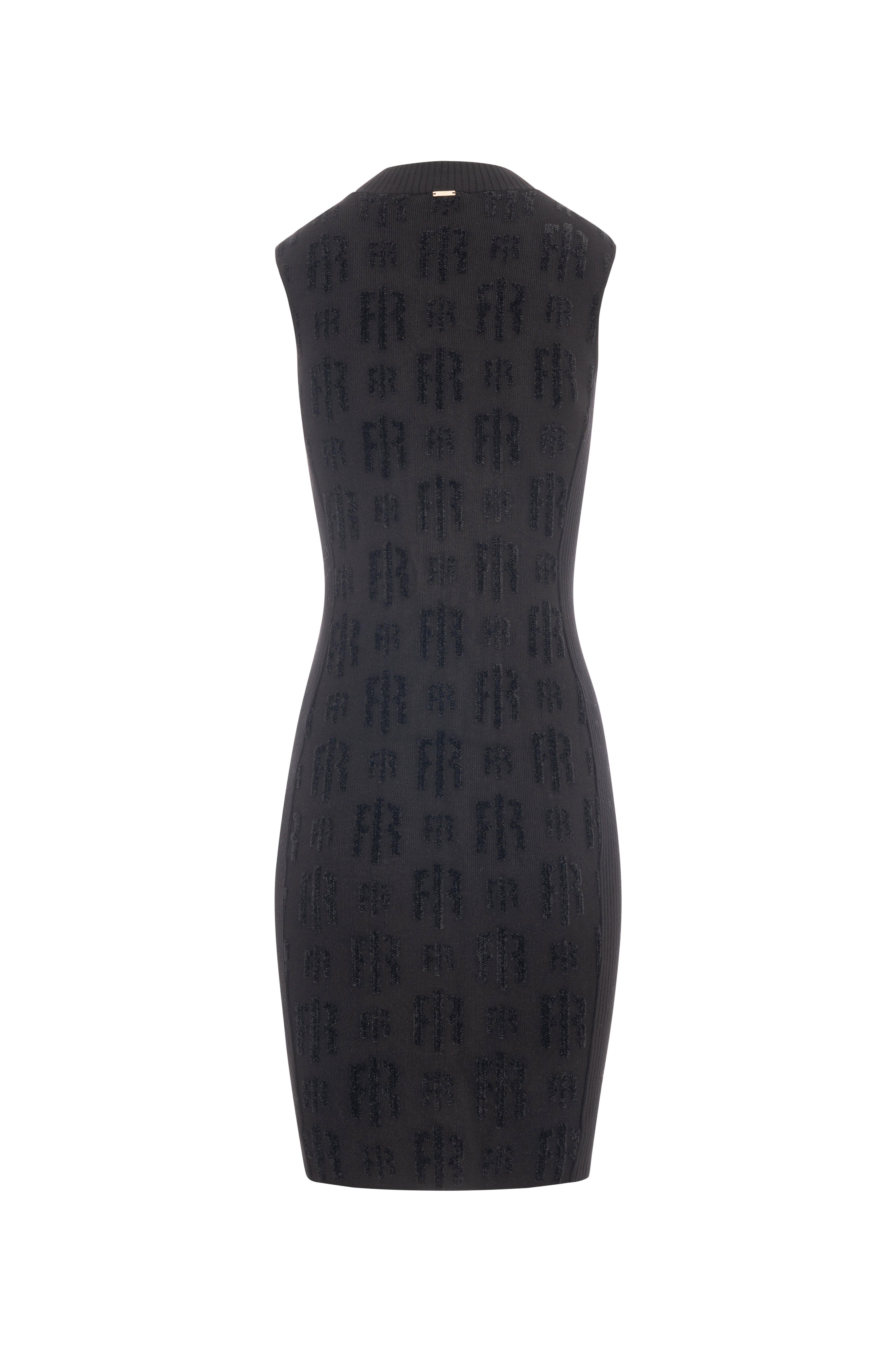 Abito slim mini con monogram FR26WD5006K474F8-K01 Fracomina