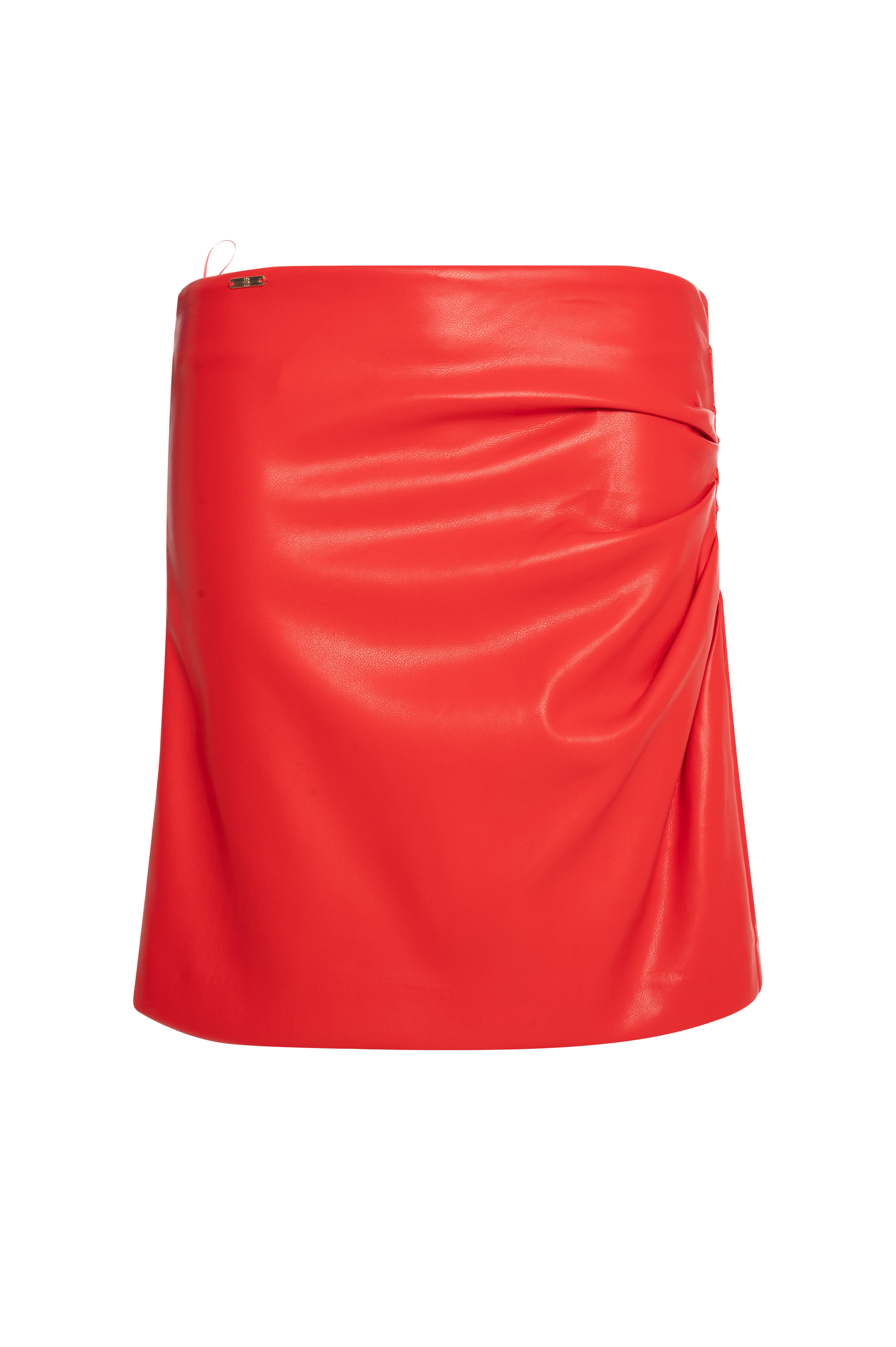 Gonna slim mini in finta pelle FR26WG1004P41101 FRACOMINA