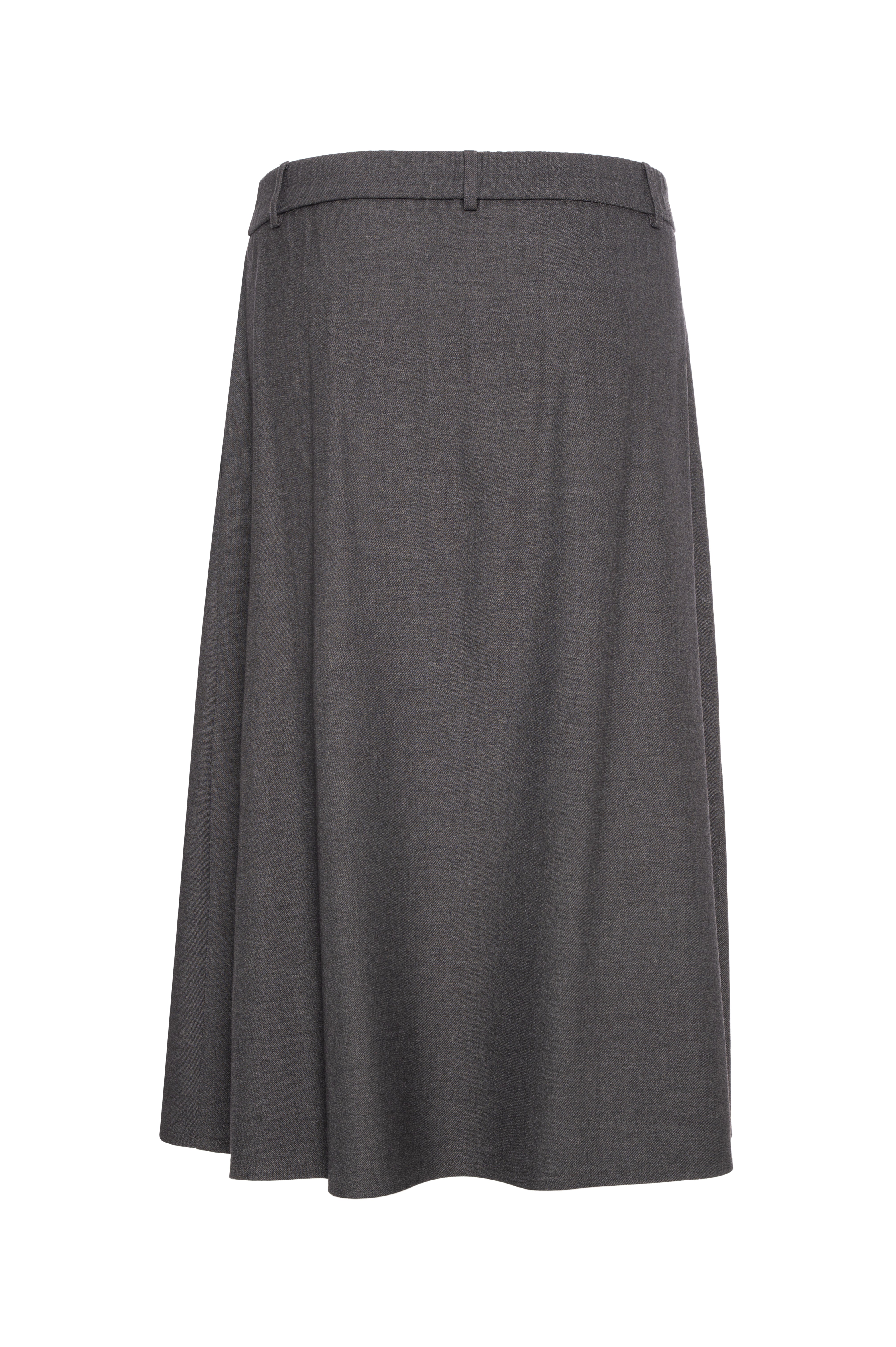 Gonna flare midi con vita alta FRACOMINA — immagine 2 di 2