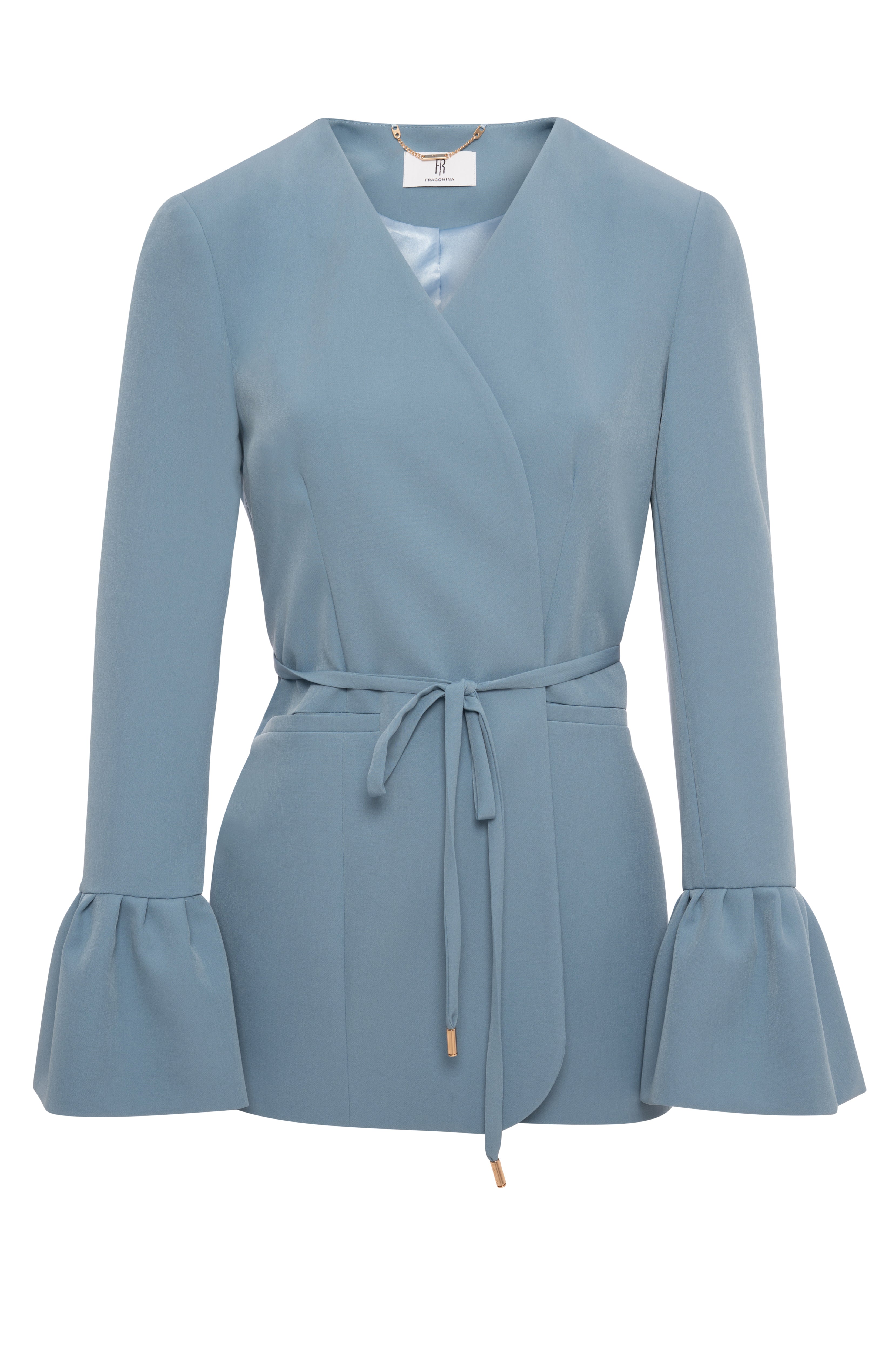 Blazer regular con scollo a V FRACOMINA — immagine 1 di 2