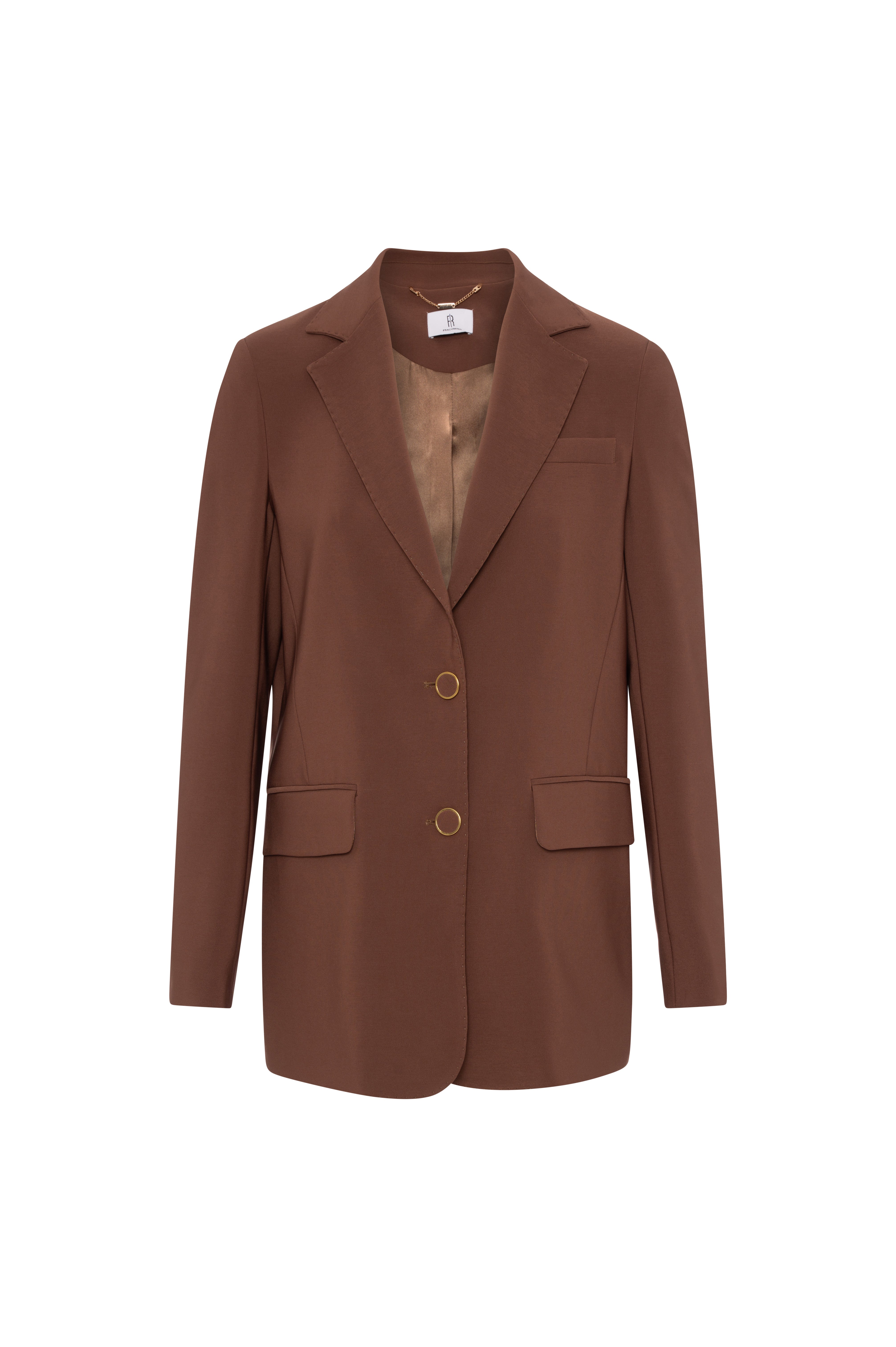 Blazer over lungo monopetto FRACOMINA — immagine 4 di 5