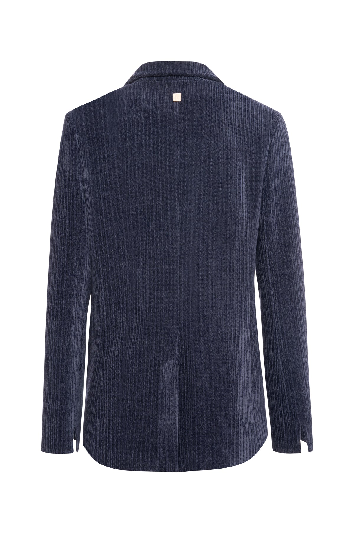 Blazer regular lungo monopetto in velluto FR26WJ3017W59601 FRACOMINA