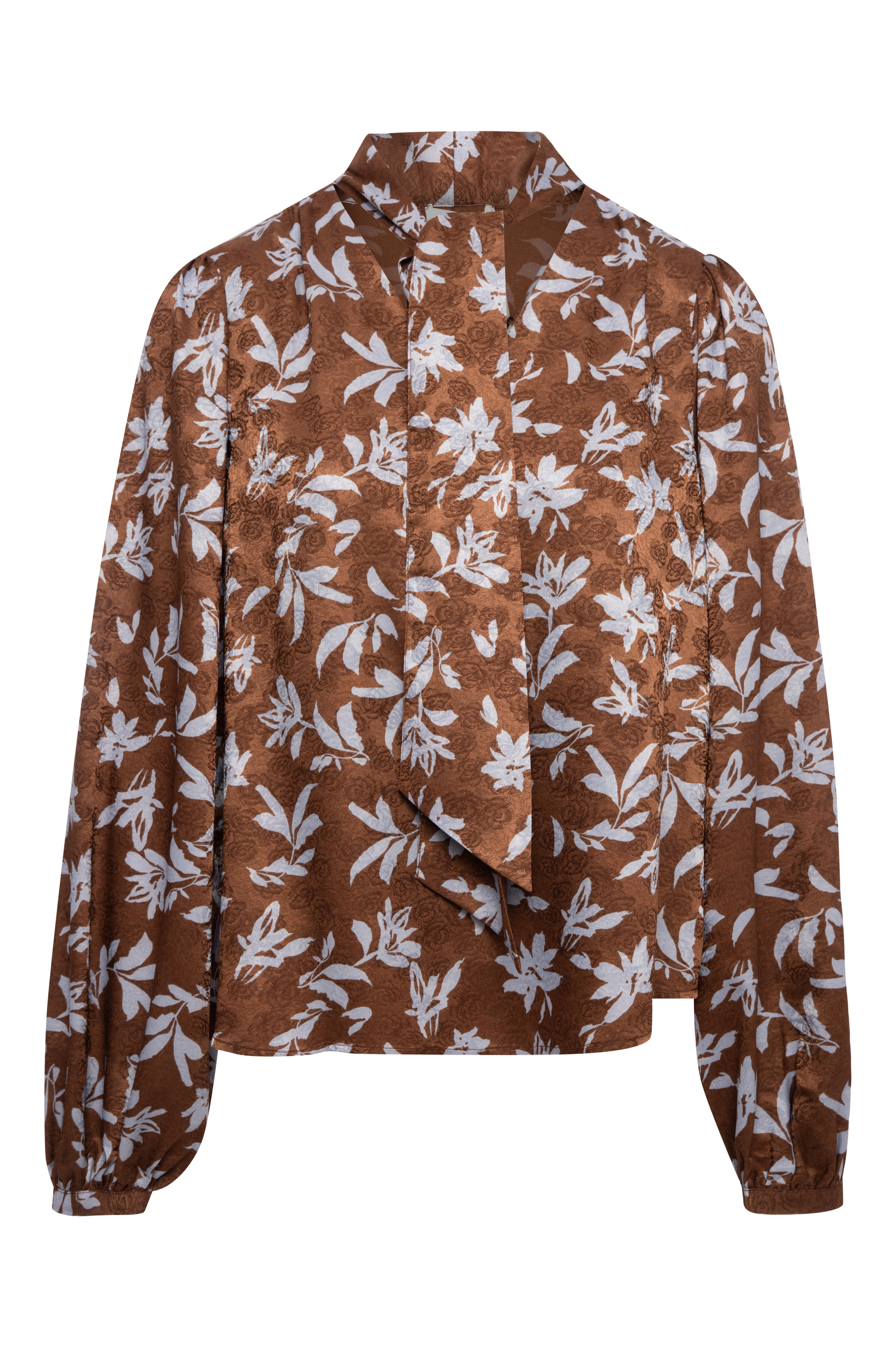Blusa regular in fantasia floreale FRACOMINA — immagine 1 di 2