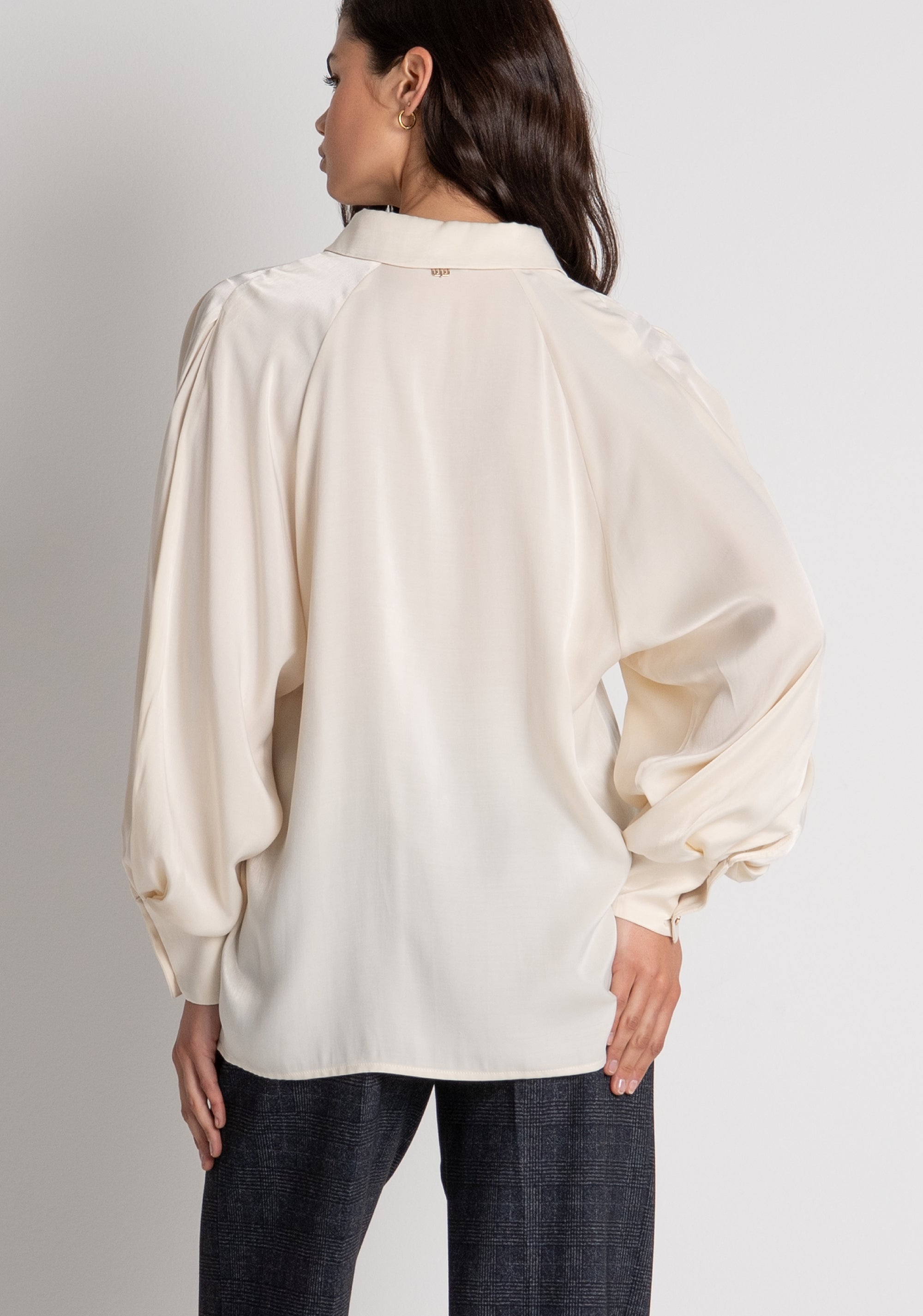 Camicia flare con viscosa FR26WT6003W49201 FRACOMINA