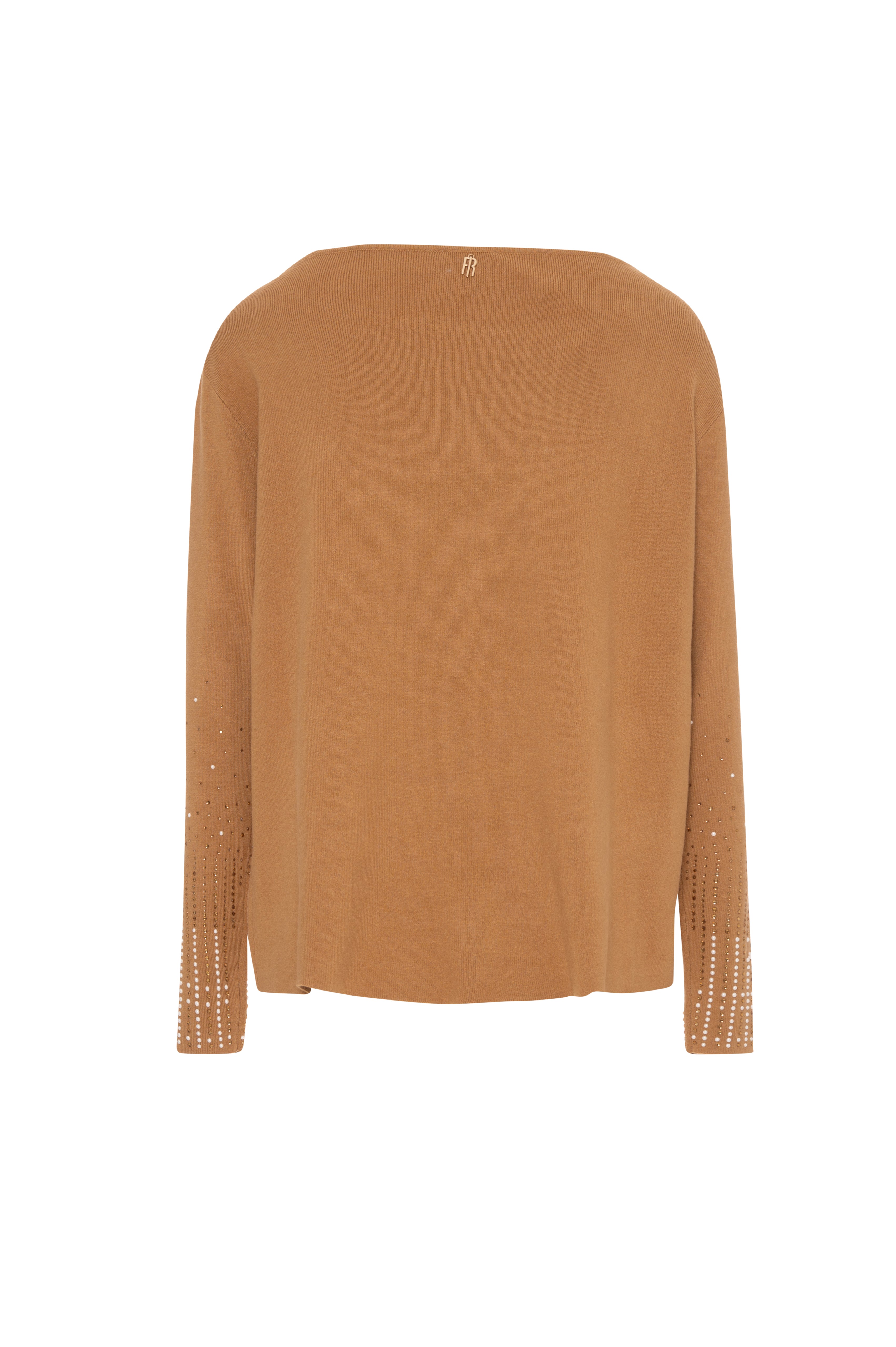 Maglia regular con applicazioni luminose FR26WT7067K506R9-K45 Fracomina