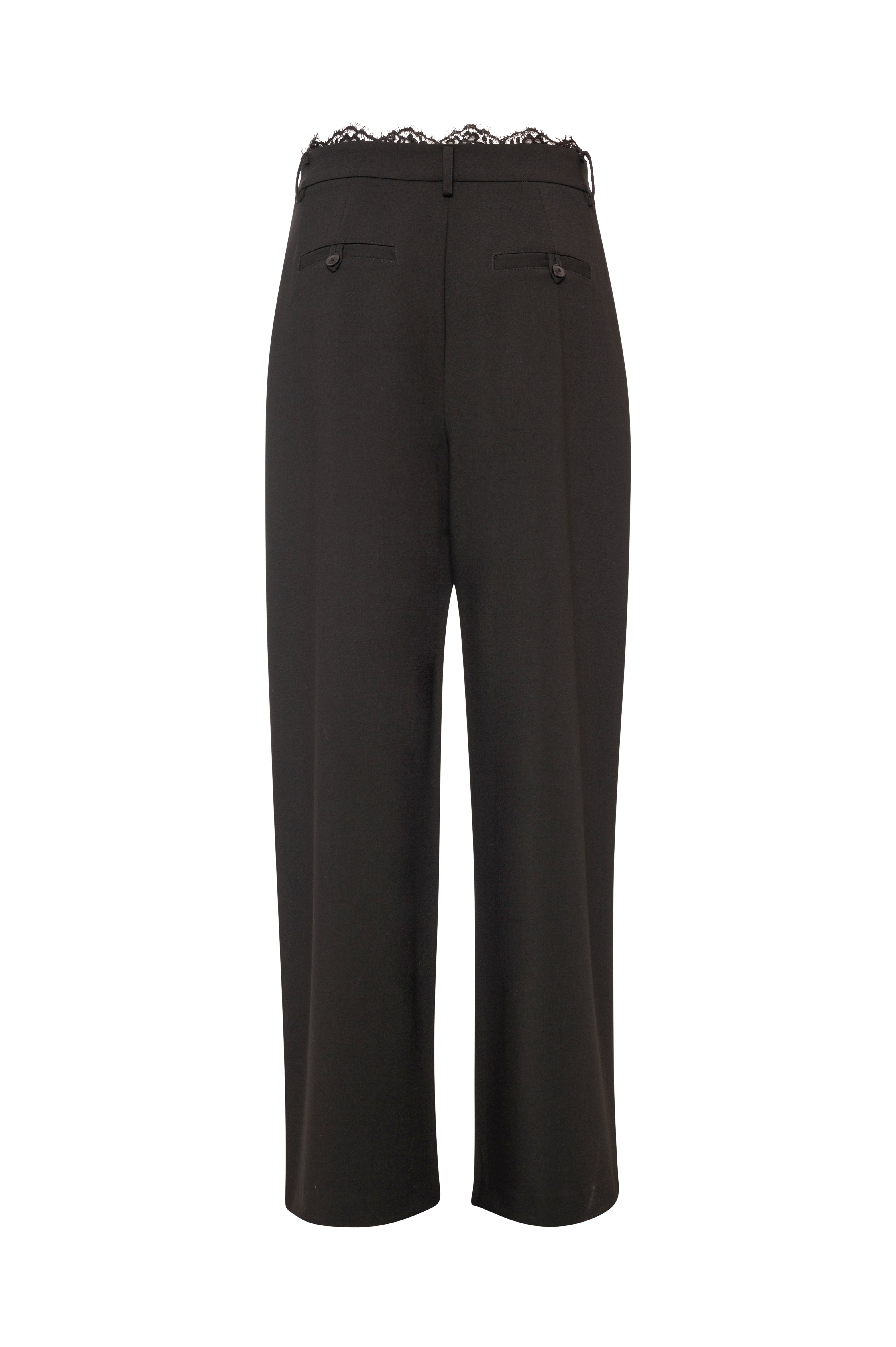 Pantalone carrot con inserto in pizzo FR26WV3005W84901 FRACOMINA