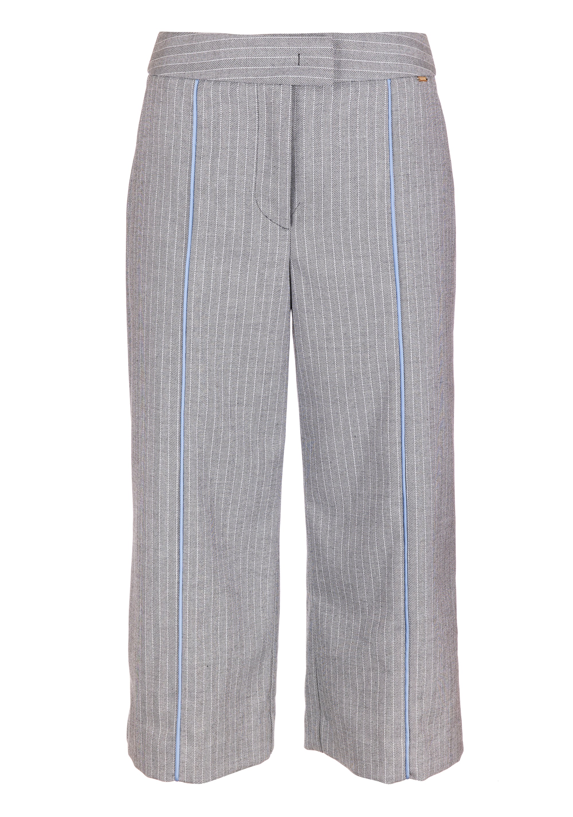 Pantalone cropped modello culotte in tessuto spigato FS23WVB001W662J1 Fracomina