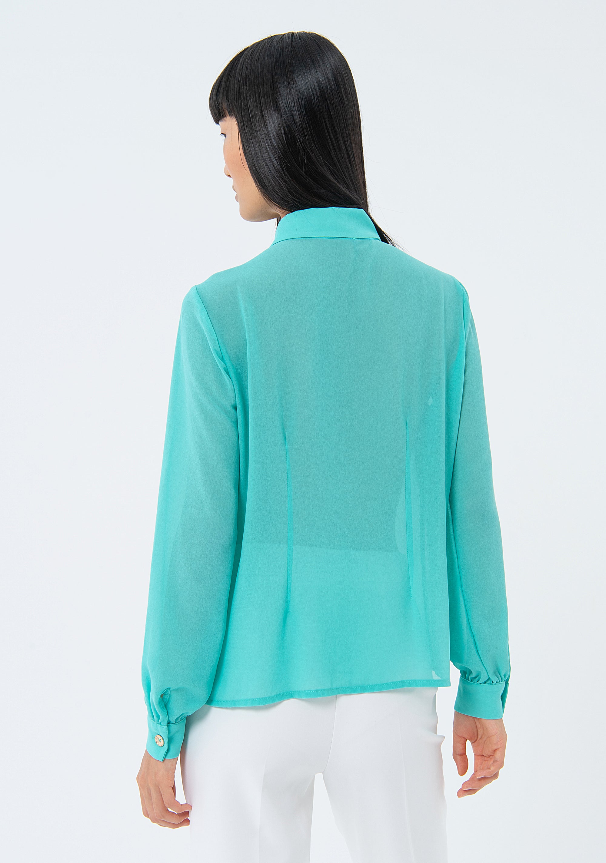 Camicia regular in georgette FS24ST6004W41201-268 Fracomina